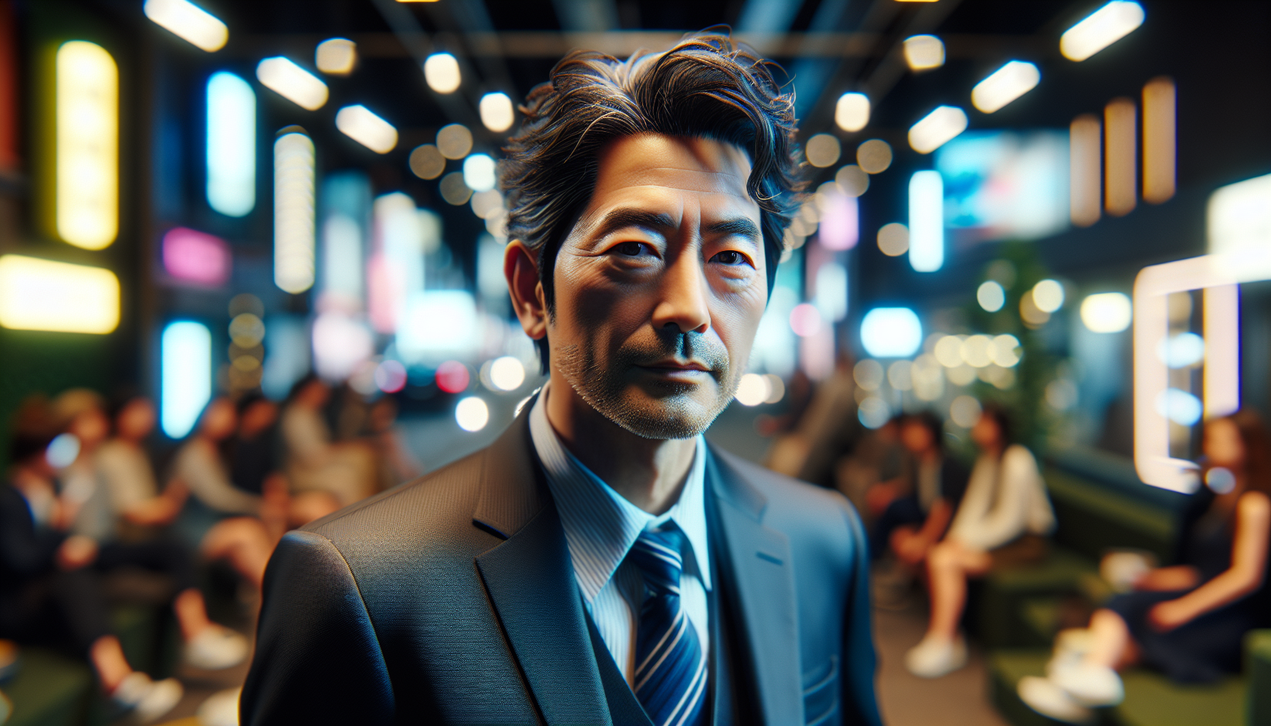 K-pop industry themed image: It seems like he has hit the fountain of youth.