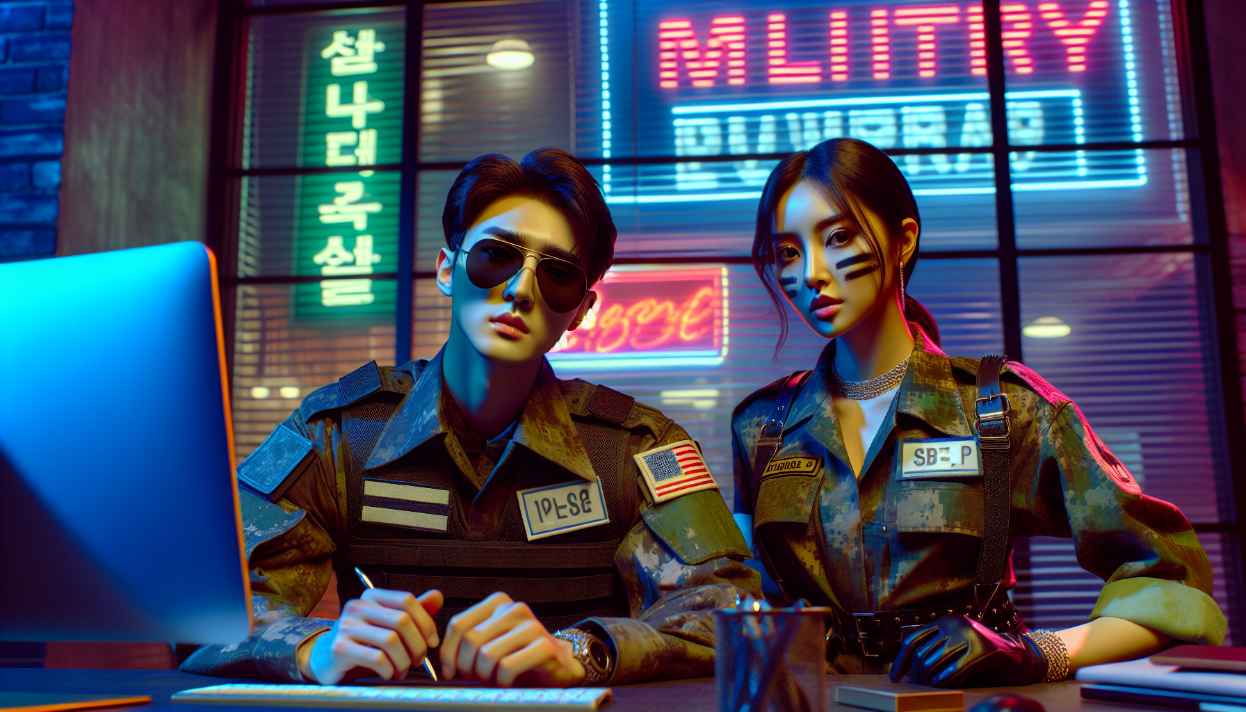 K-pop industry themed image: The legitimacy was questioned but it is going viral.