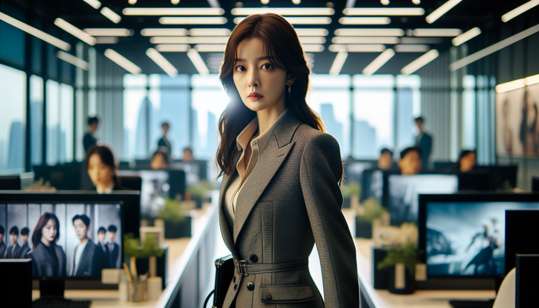 K-pop industry themed image: tvN’s new short drama “Ho Soo That Day” (literal title) has unveiled new stills ahead of tonight’s b