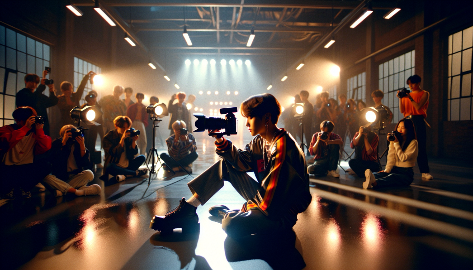 K-pop debuts themed image: He's moved onto his own path.