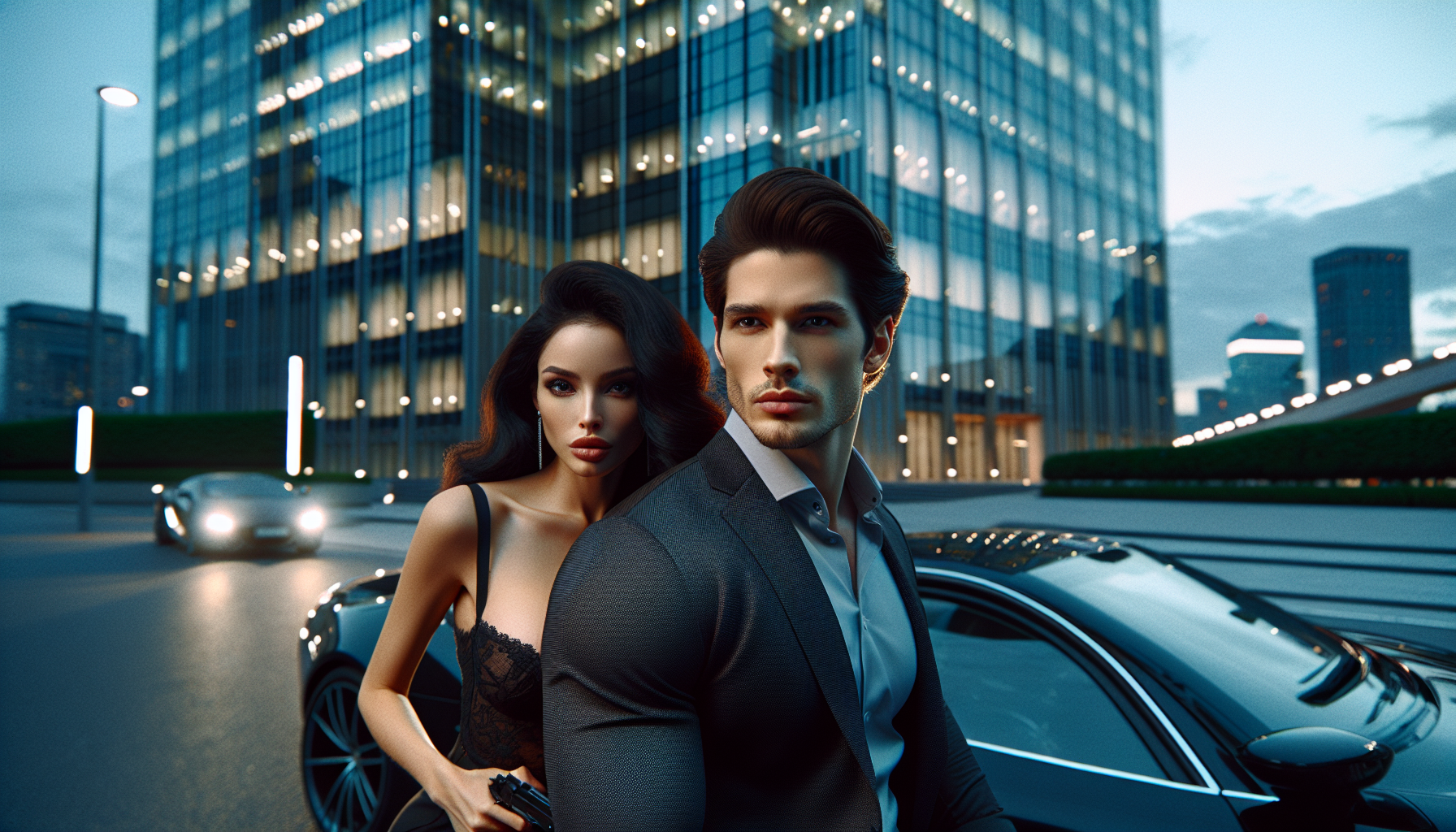 K-pop industry themed image: “Project Y” has unveiled new stills of Jeon Jong Seo in character! Set against the backdrop of Seoul