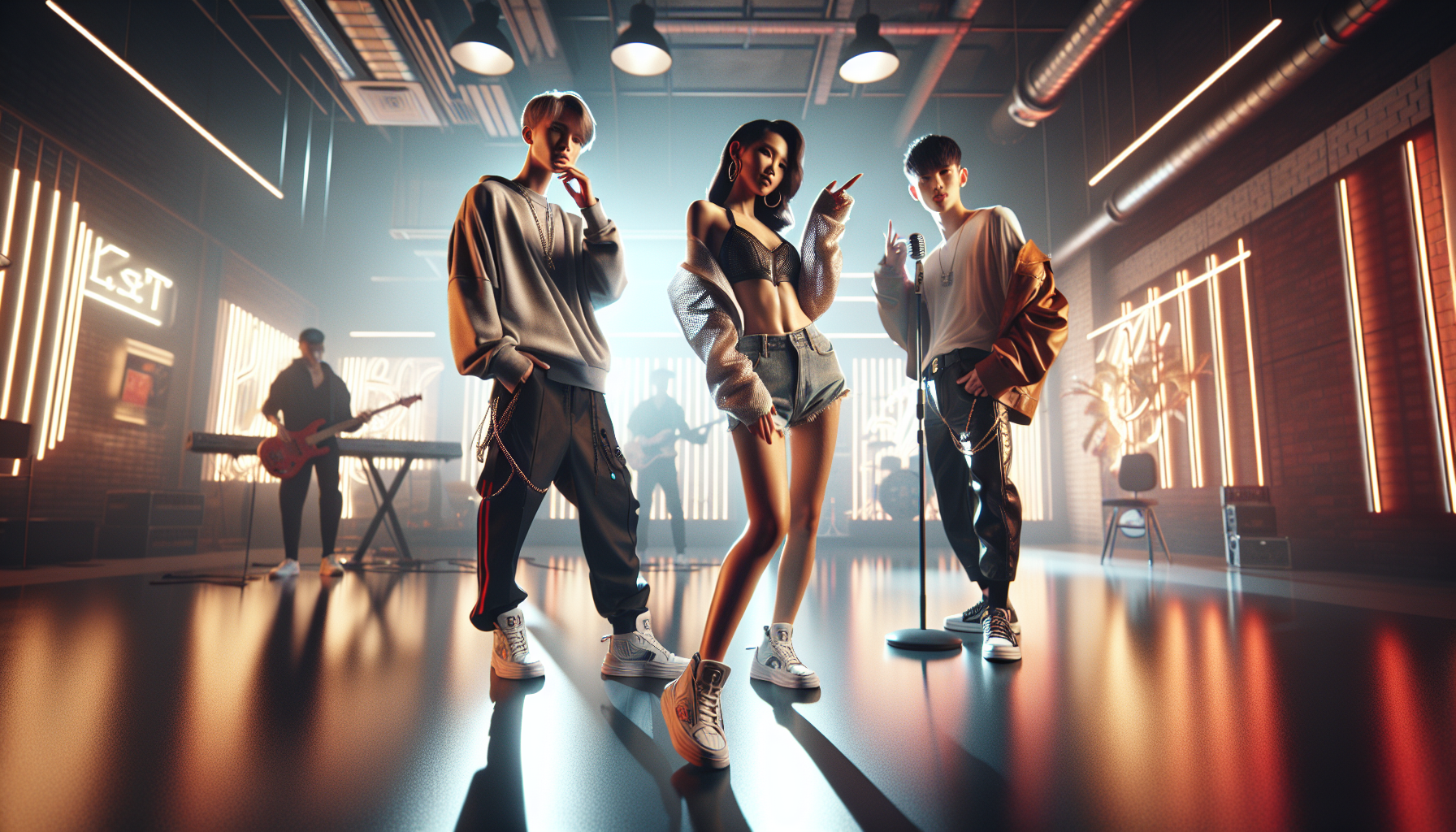 K-pop comebacks themed image: Byeon Woo Seok, aespa’s Karina, IVE’s Jang Won Young, and more are starring together in a new video 