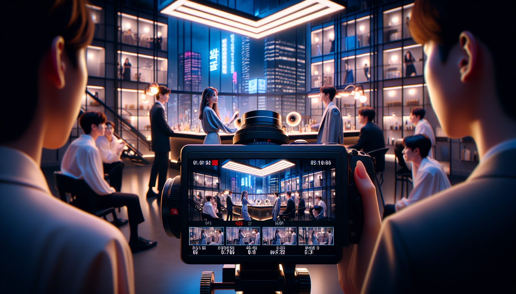 K-pop industry themed image: "Who is hating on this show?? And why?!?"