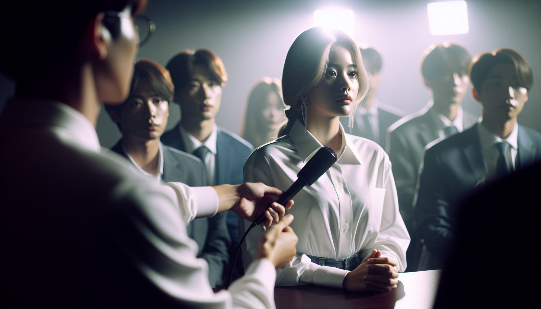 K-pop scandals themed image: Many feel it is a mismatch.