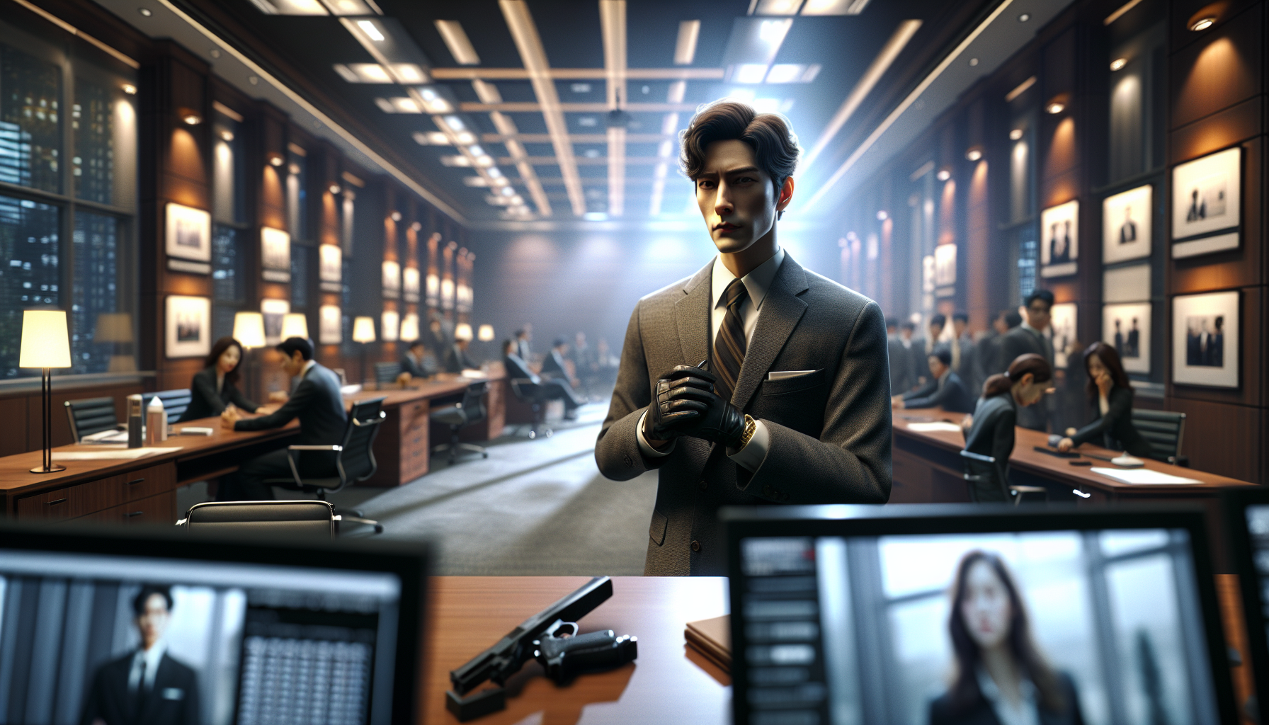 K-pop industry themed image: Upcoming drama “Undercover Ms. Hong” has shared a new look at Ko Kyung Pyo’s character! Set in the l