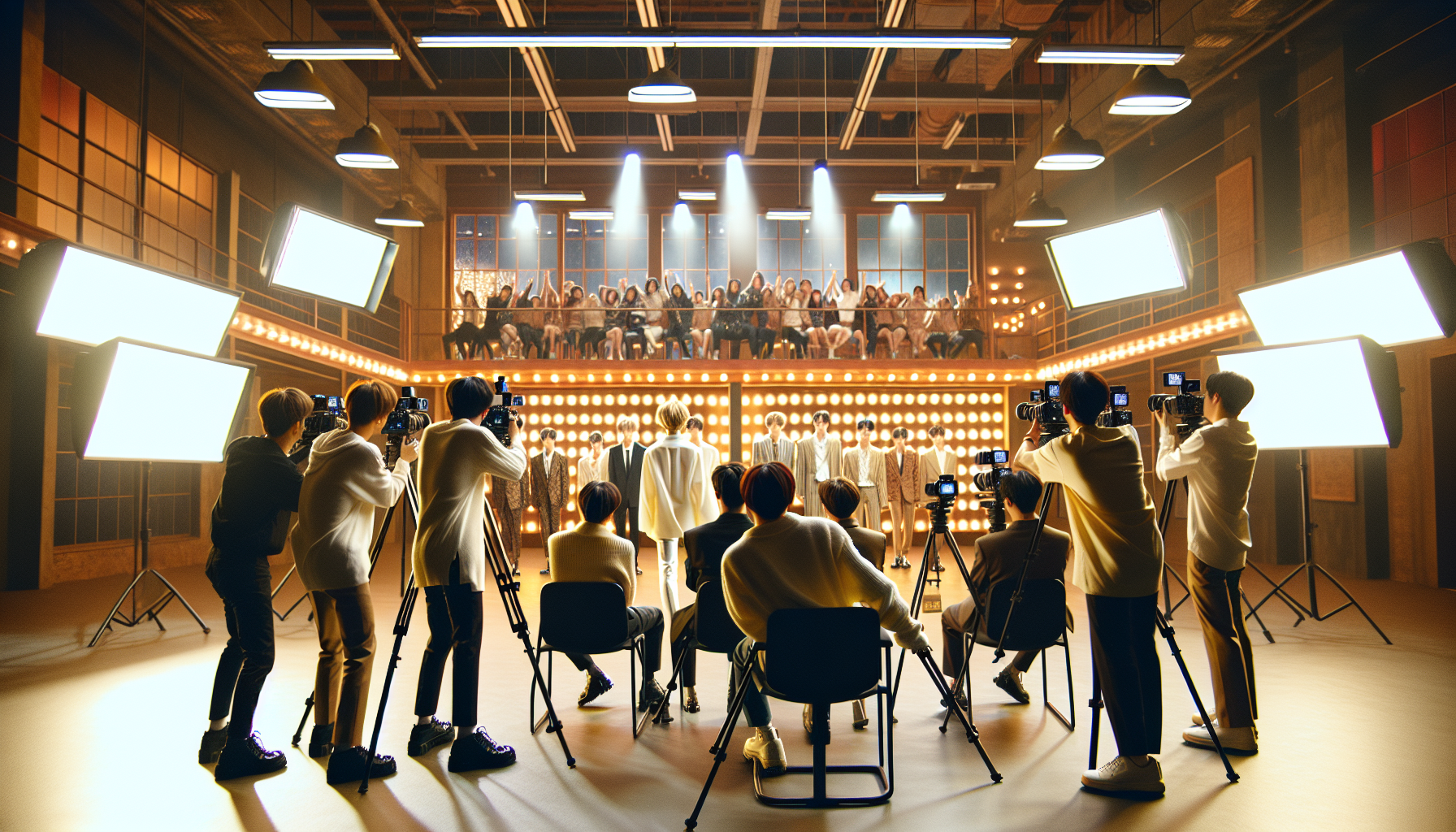 K-pop industry themed image: Congratulations!