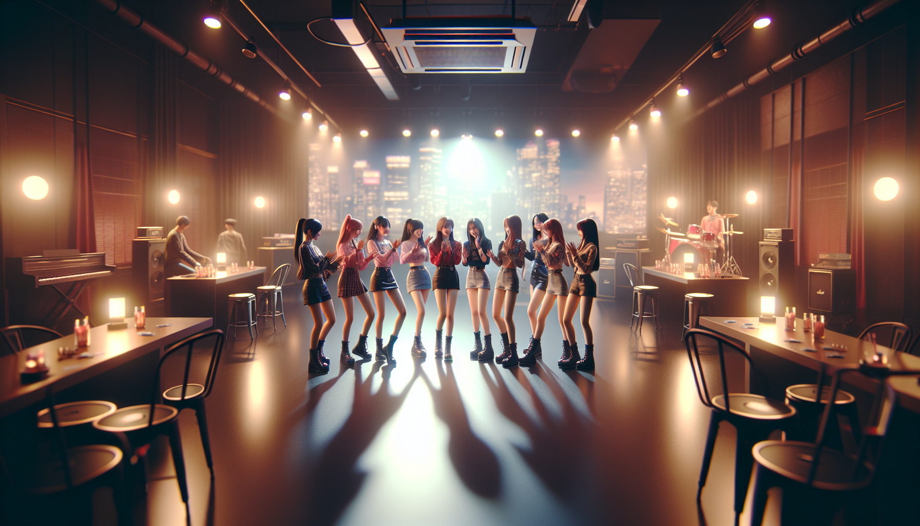 K-pop comebacks themed image: ALLDAY PROJECT is displaying impressive growth with their first-ever EP! Last week, the rookie co-ed