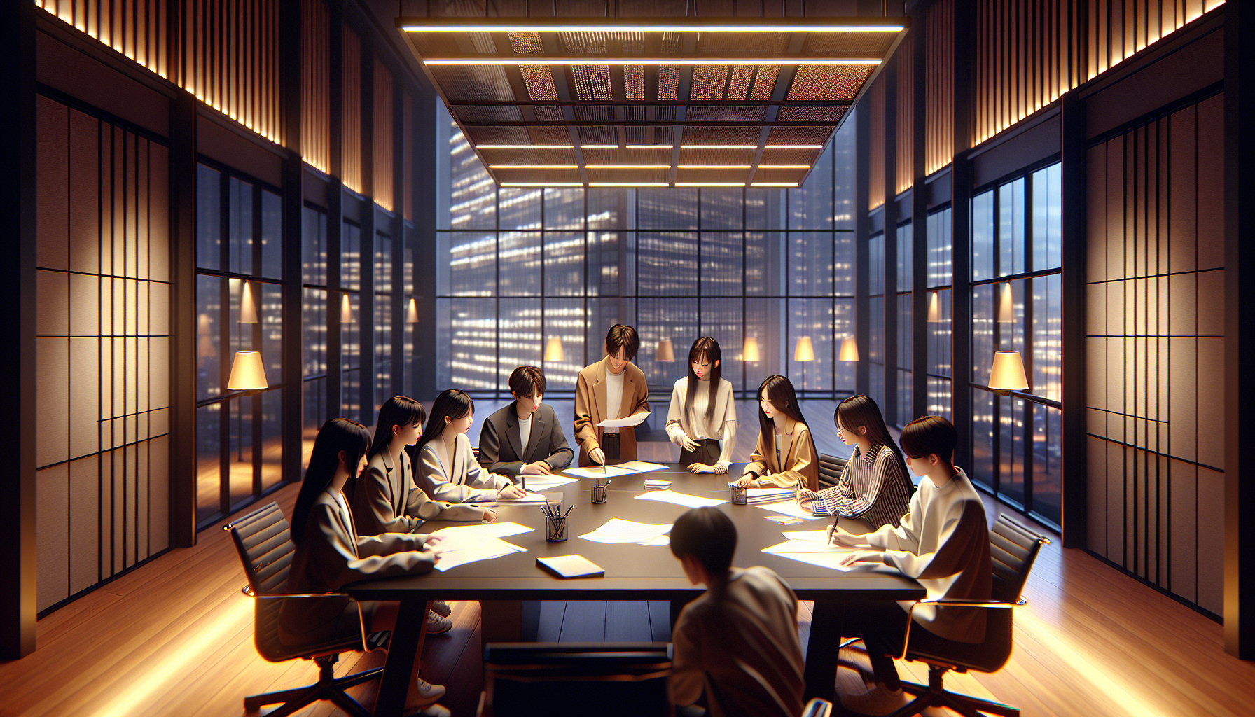 K-pop industry themed image: NINE.i has announced that the members have come to an important decision regarding their future dire