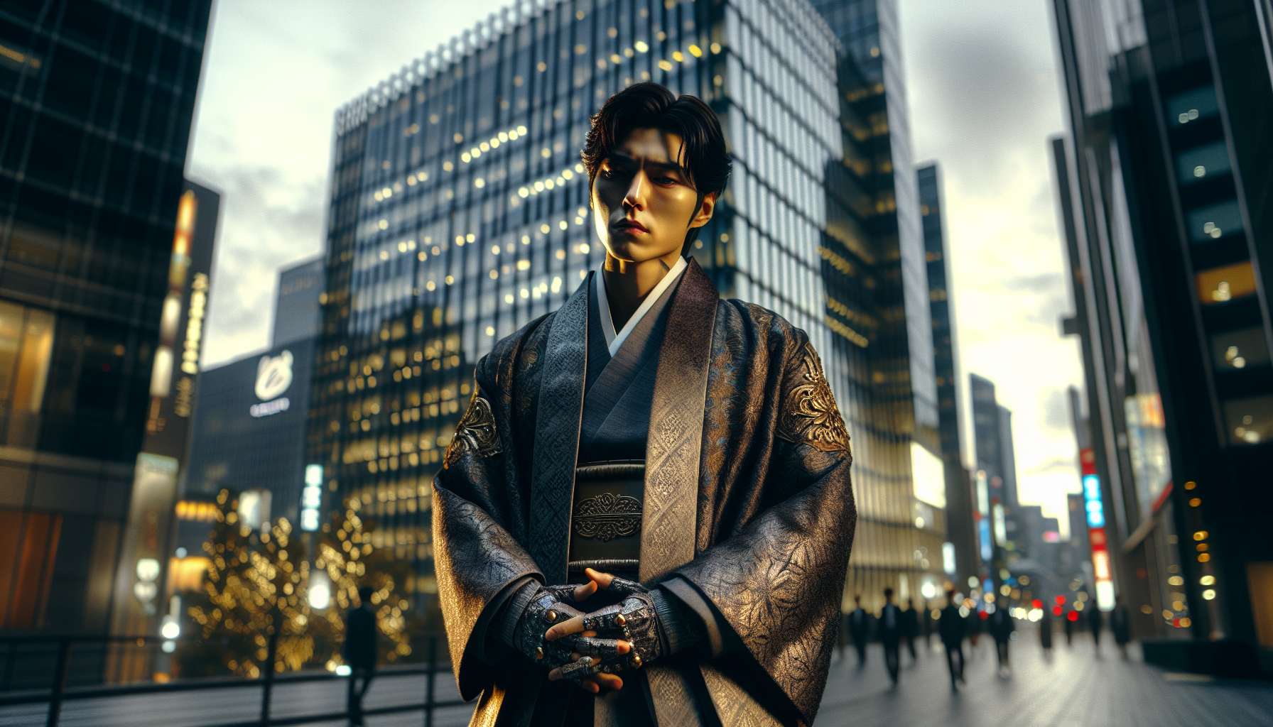 K-pop industry themed image: The upcoming film “Project Y” has unveiled new stills of Kim Sung Cheol in character! Set against th