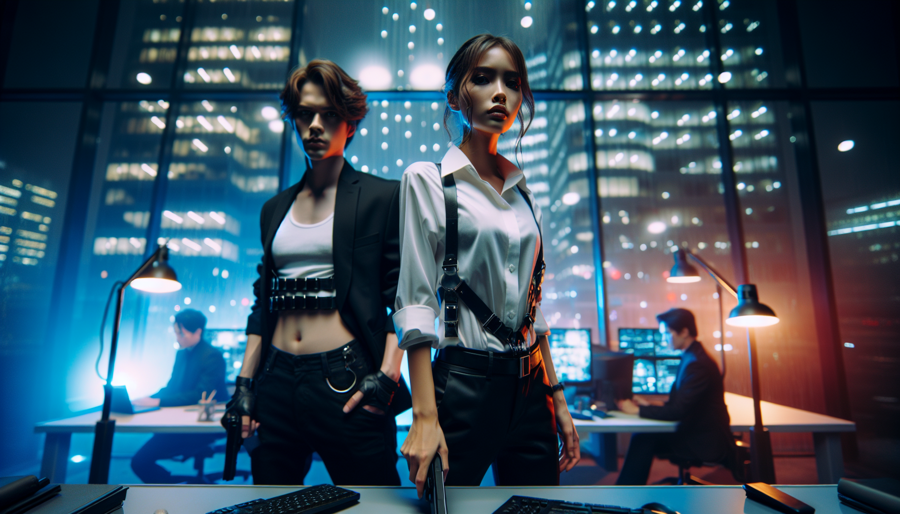 K-pop industry themed image: Netflix’s series “Cashero” has unveiled new character stills featuring the members of the Criminals’