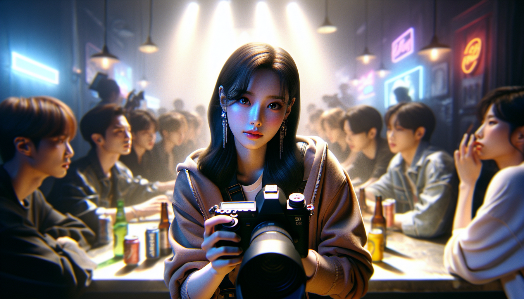 K-pop comebacks themed image: Four months after the debut of idntt’s first unit unevermet, HwangBo MinGyeol has officially left th