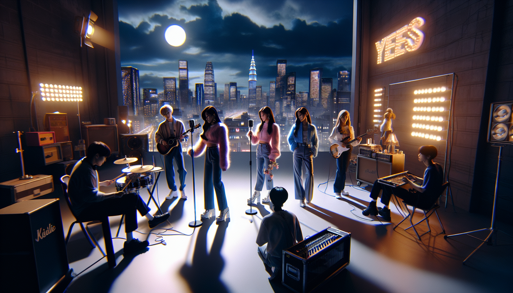 K-pop comebacks themed image: MODHAUS has revealed a new sneak peek of idntt’s upcoming unit yesweare! Earlier this year, MODHAUS 