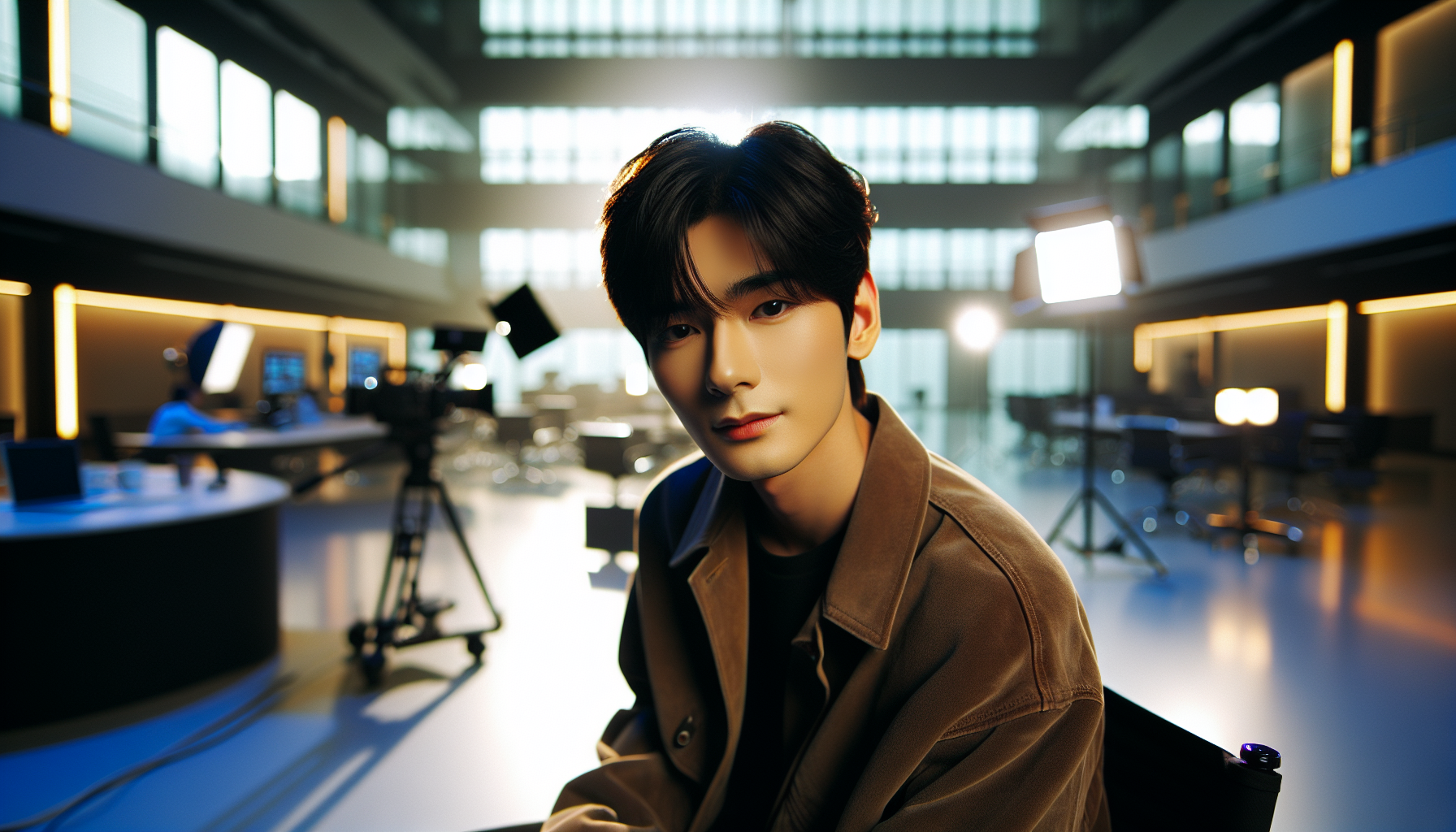 K-pop industry themed image: Are you enjoying “Moon River”? Tune in for an exciting exclusive live event with the drama’s male le