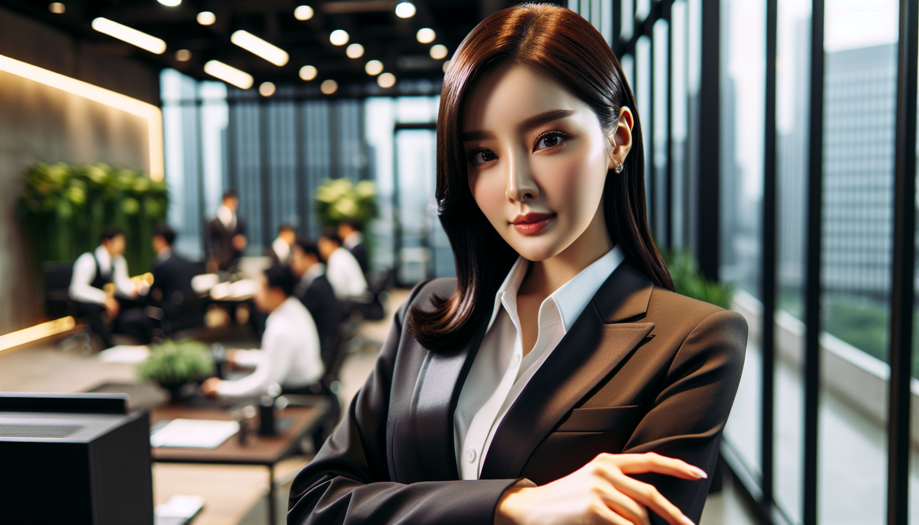 K-pop industry themed image: She's gorgeous!