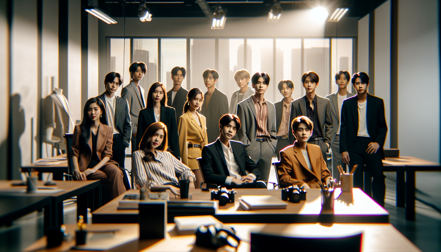 K-pop industry themed image: Upcoming film “Revenger” (working title) has confirmed its cast lineup! On December 18, it was annou