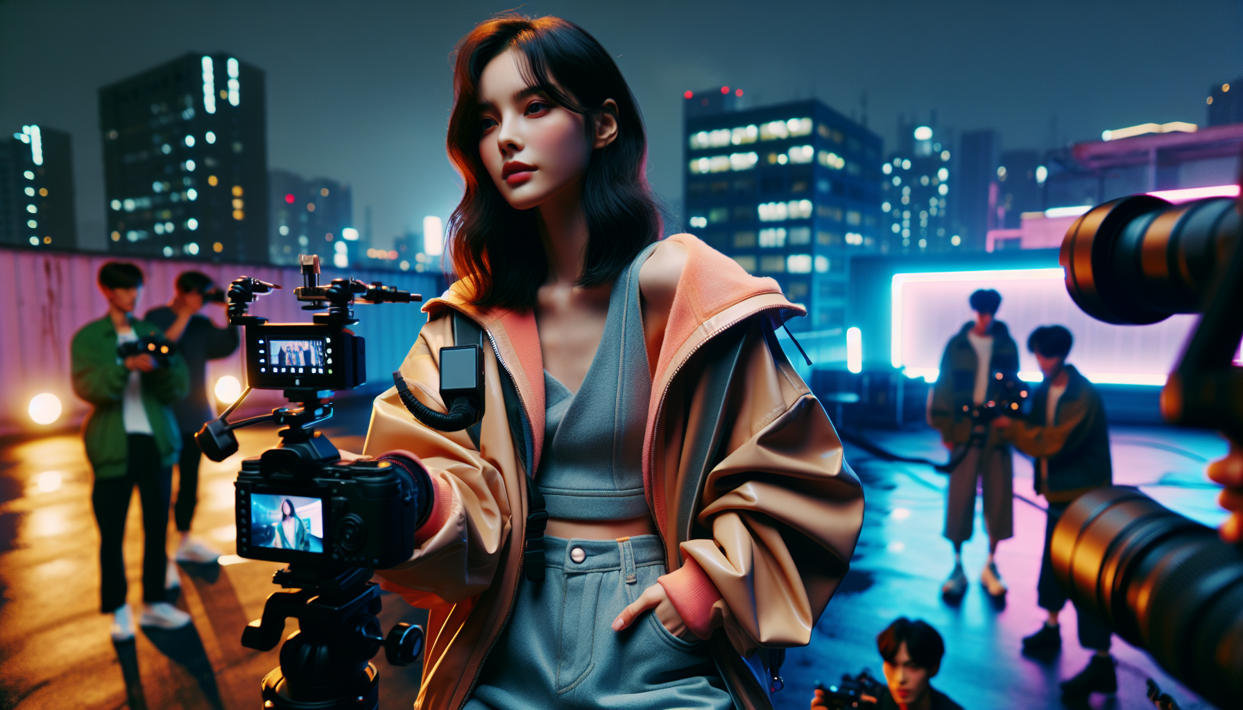 K-pop music-videos themed image: Were netizens fighting invisible comments?