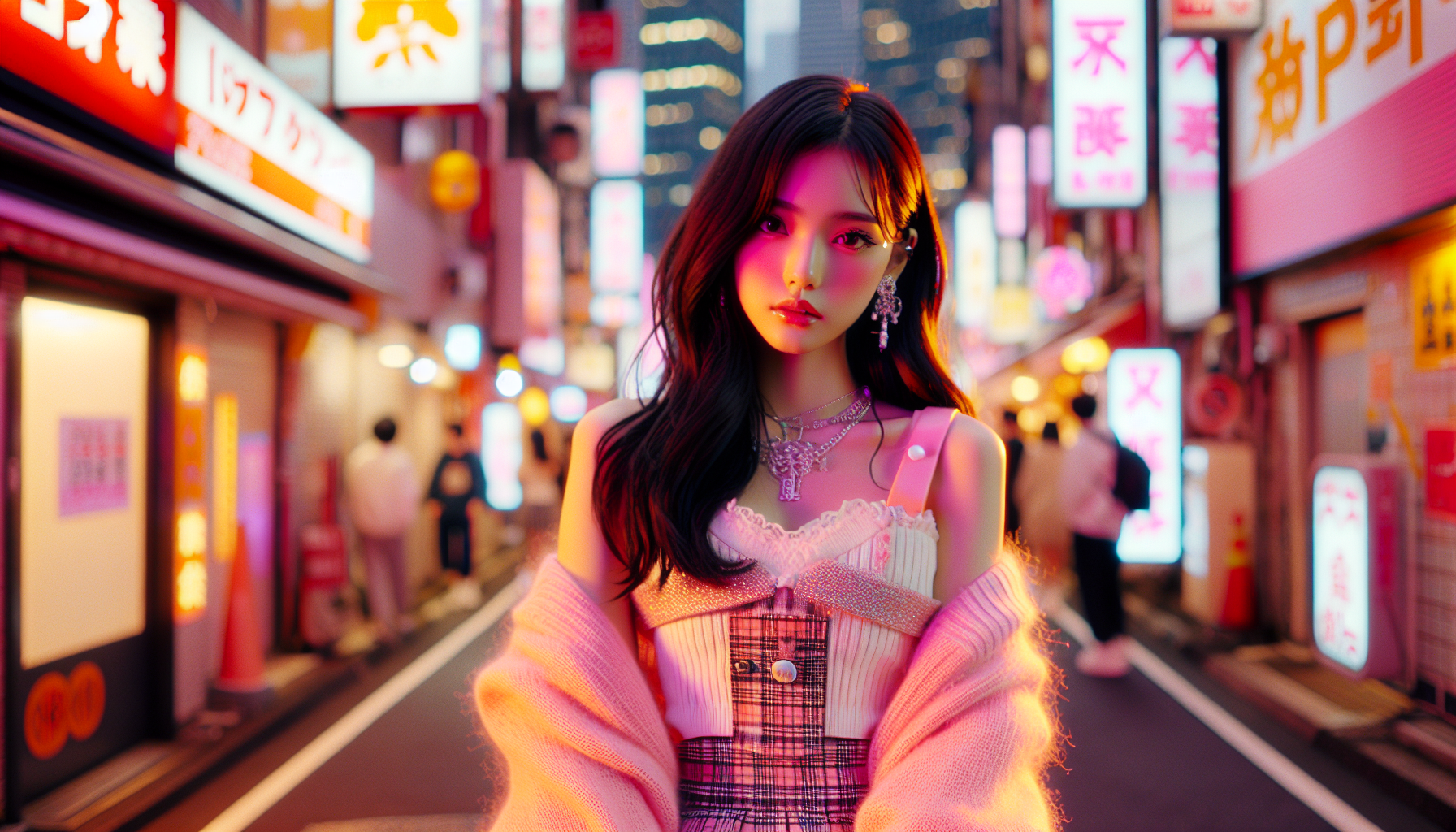 K-pop industry themed image: An angel.