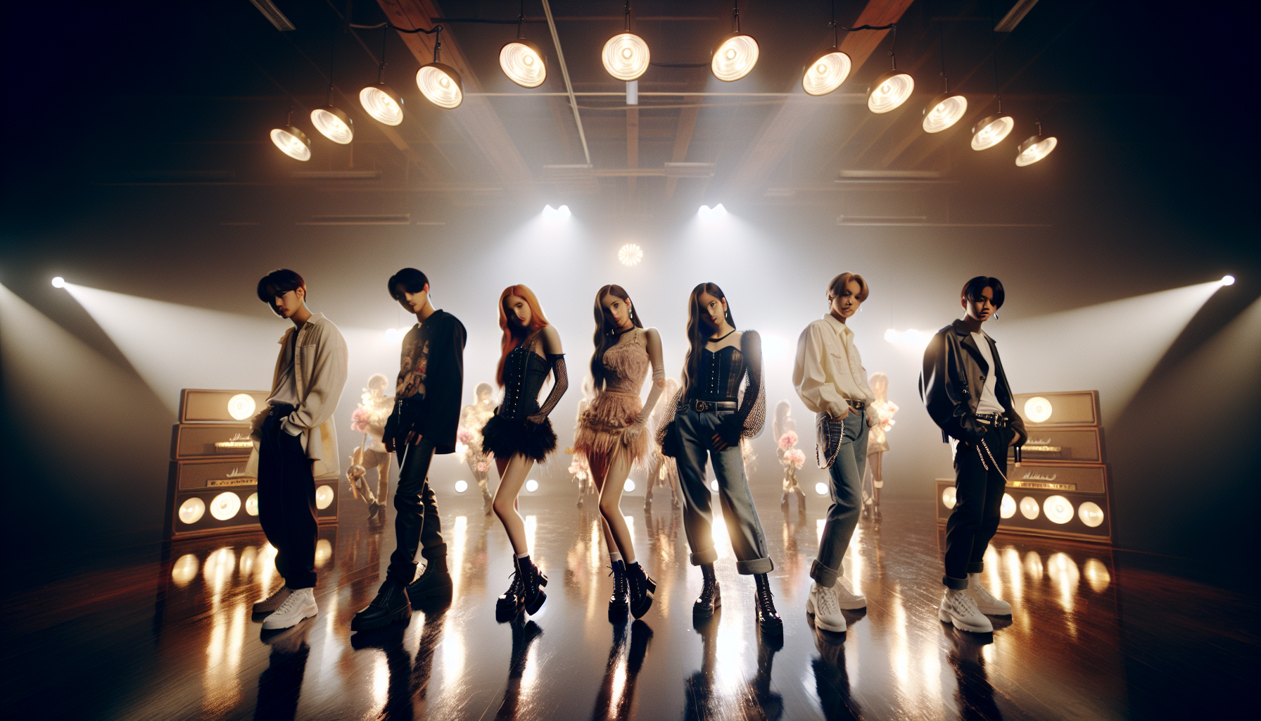 K-pop music-videos themed image: ATEEZ has hit the 100 million mark with another music video! On December 19 at approximately 11:47 a