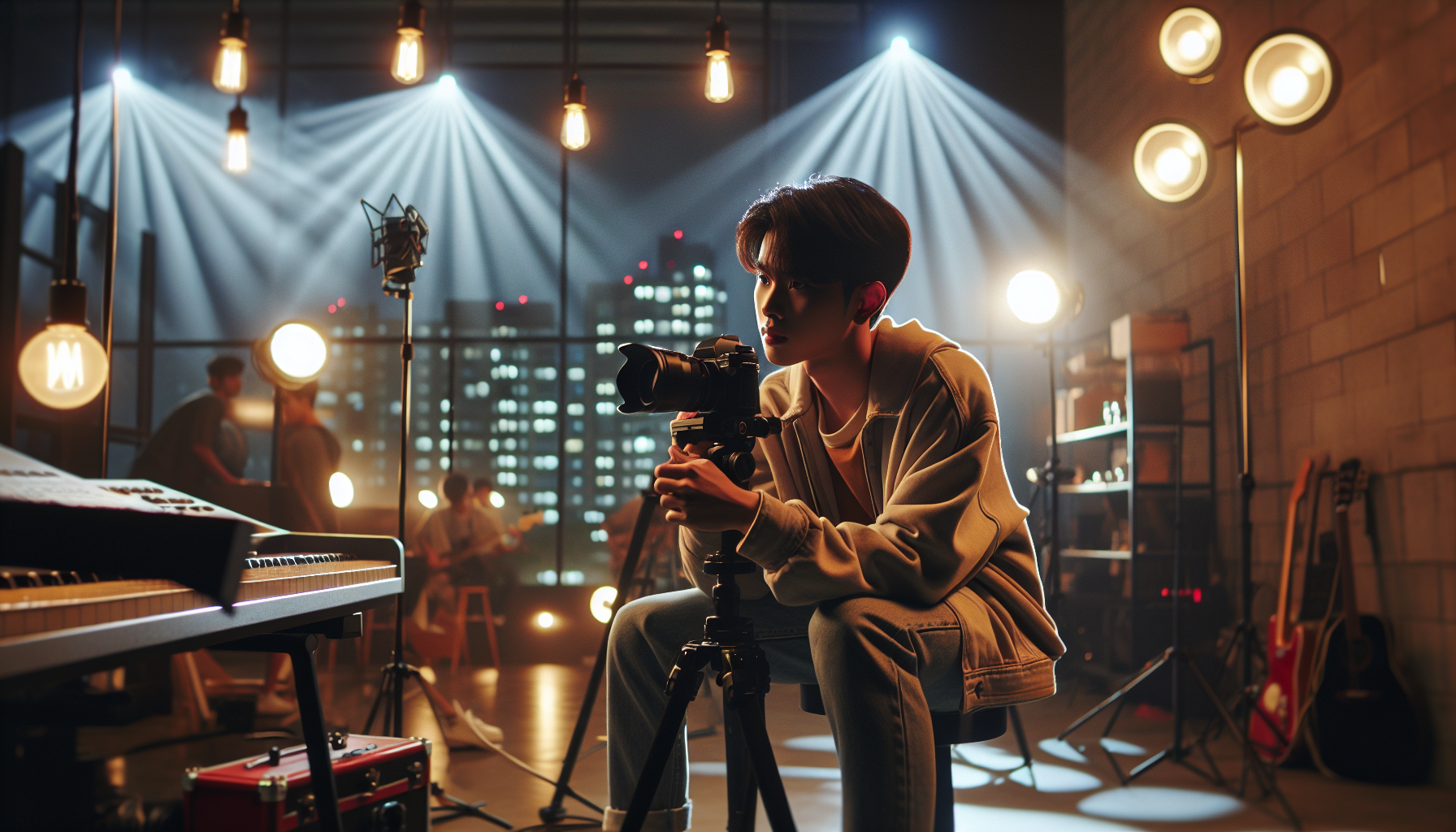 K-pop comebacks themed image: One managed to keep it a secret for a while.