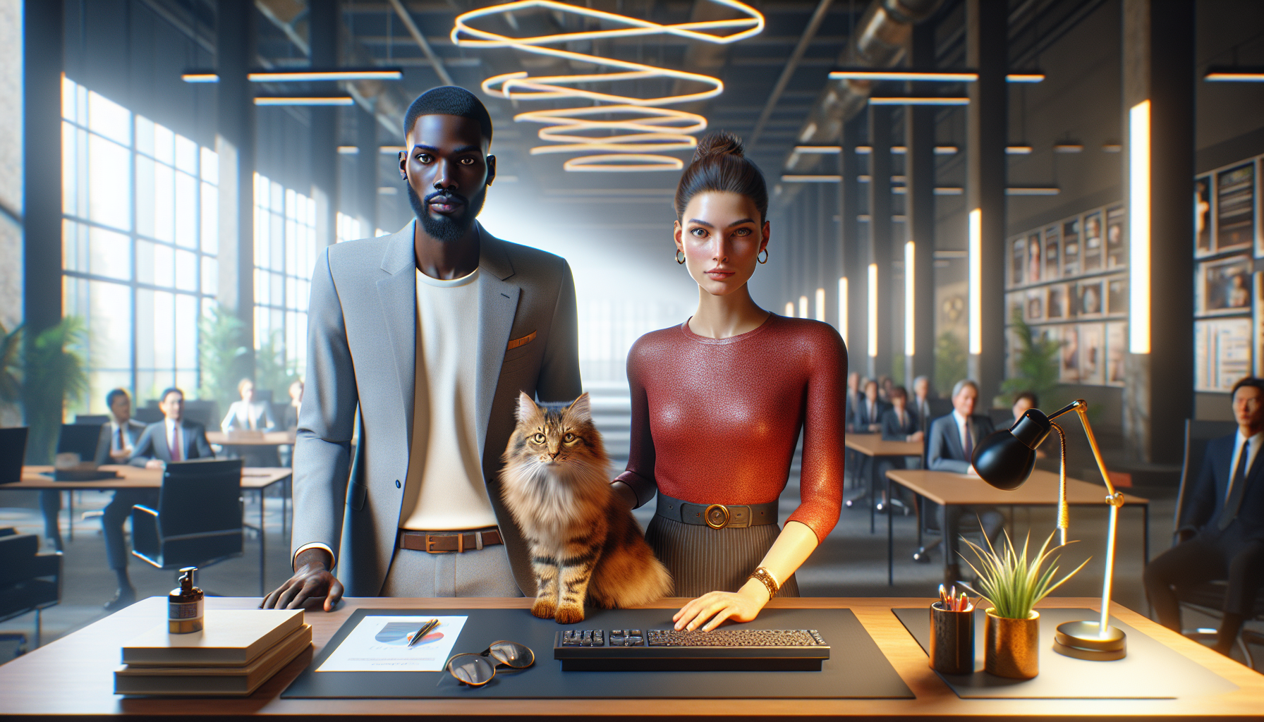 K-pop industry themed image: Is there a new addition to the family?