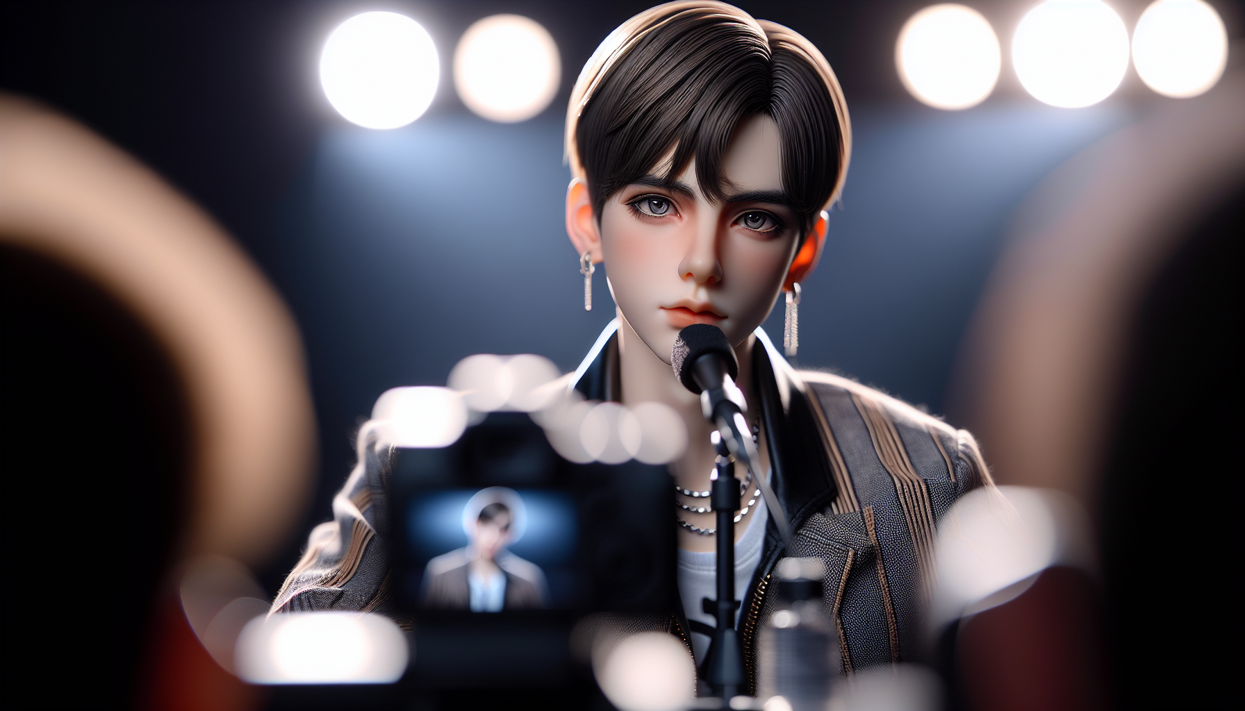 K-pop scandals themed image: “I really hate this.”