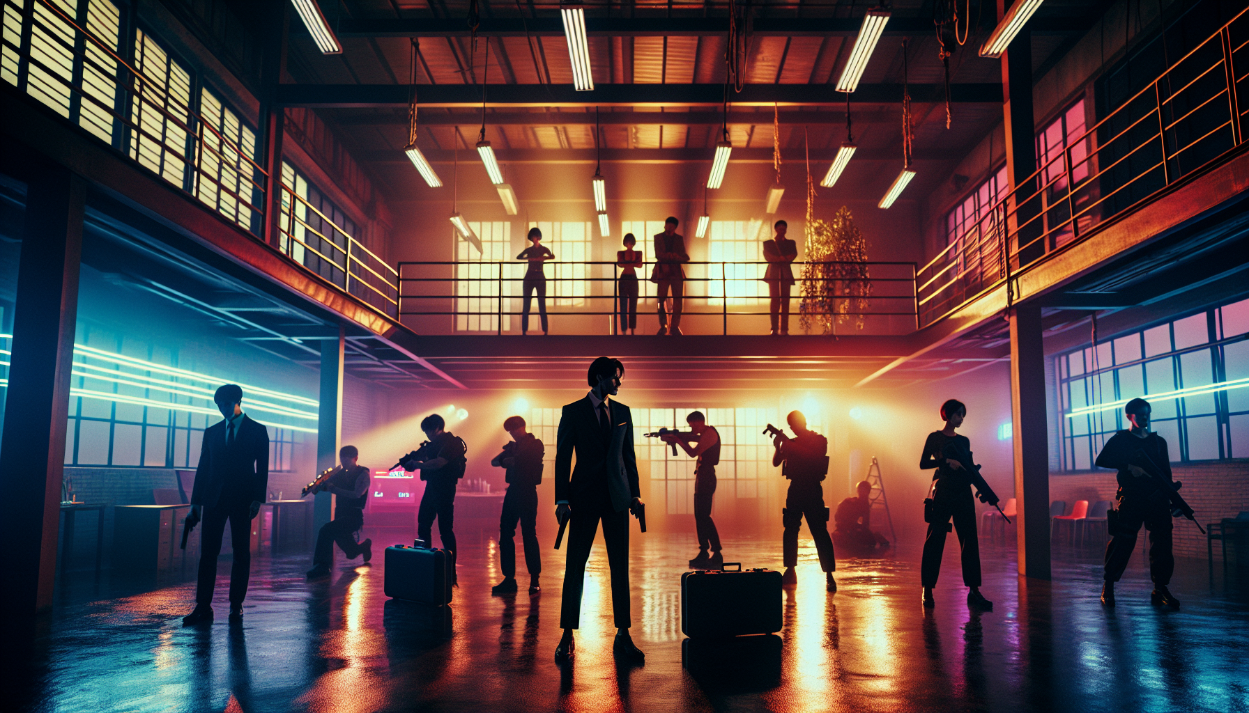 K-pop comebacks themed image: The upcoming film “HUMINT” has released a new trailer and posters! “HUMINT” is a spy action film tha