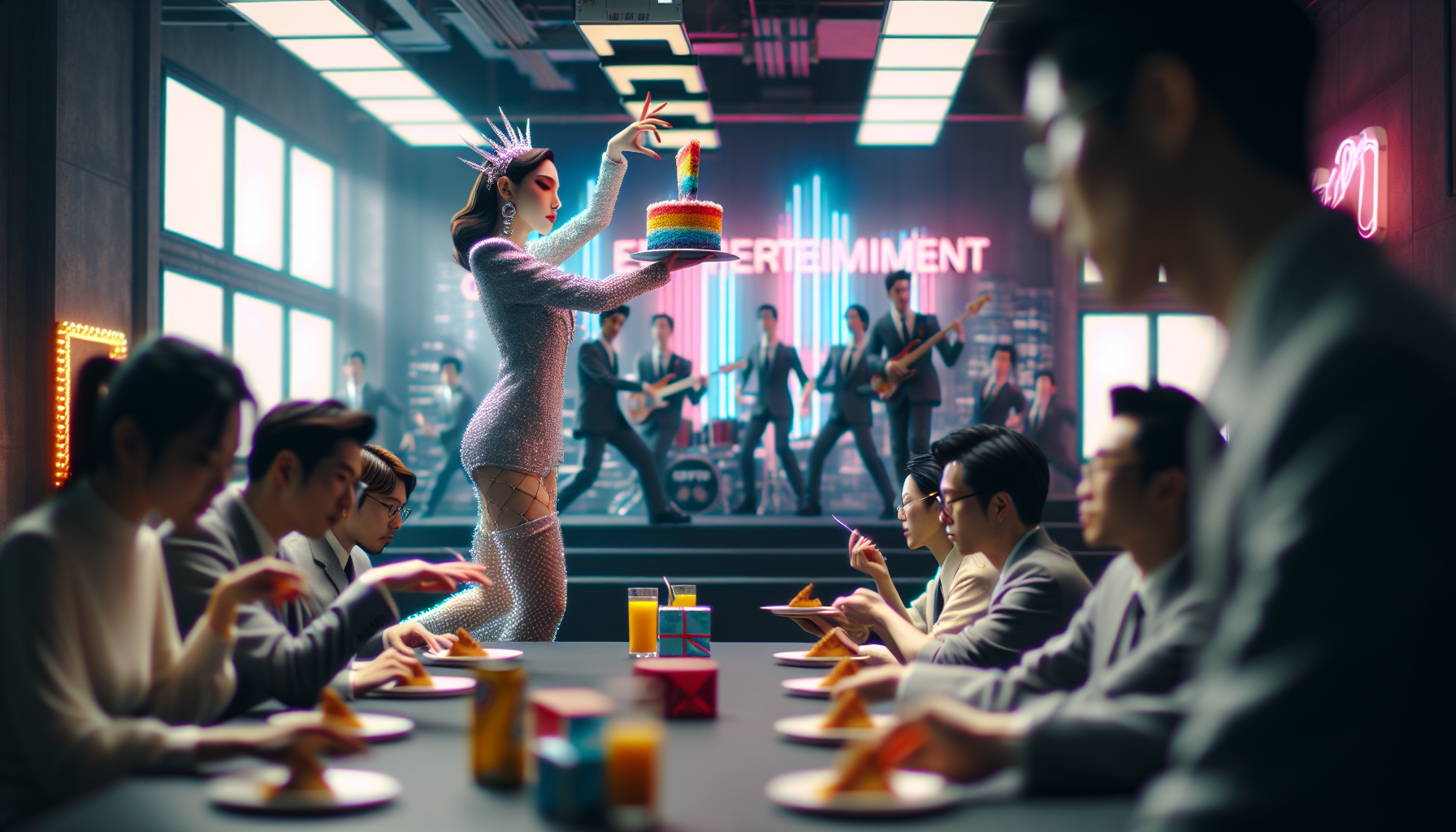 K-pop industry themed image: What's your take?