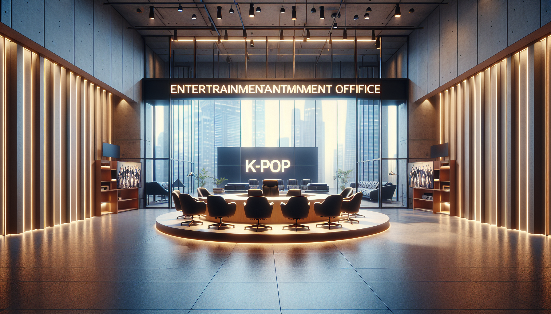 K-pop industry themed image: An official survey has sparked a heated discussion.
