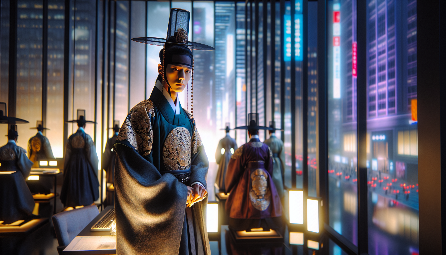 K-pop industry themed image: The film “The King’s Warden” has unveiled five character posters! “The King’s Warden” is the first K