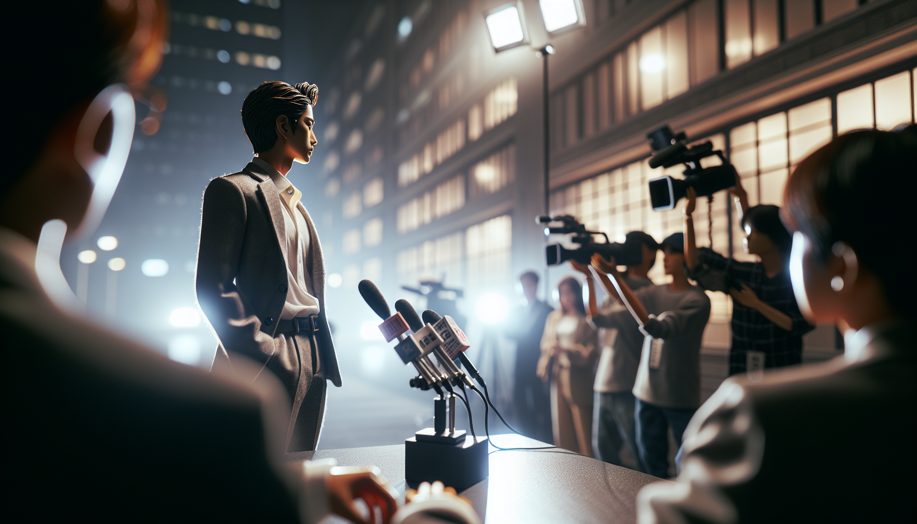 K-pop scandals themed image: "OMG. He’s alive!!!"