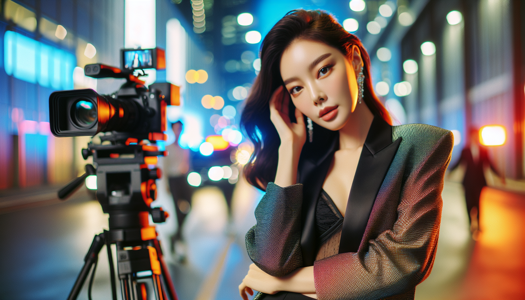 K-pop industry themed image: Haters be damned.