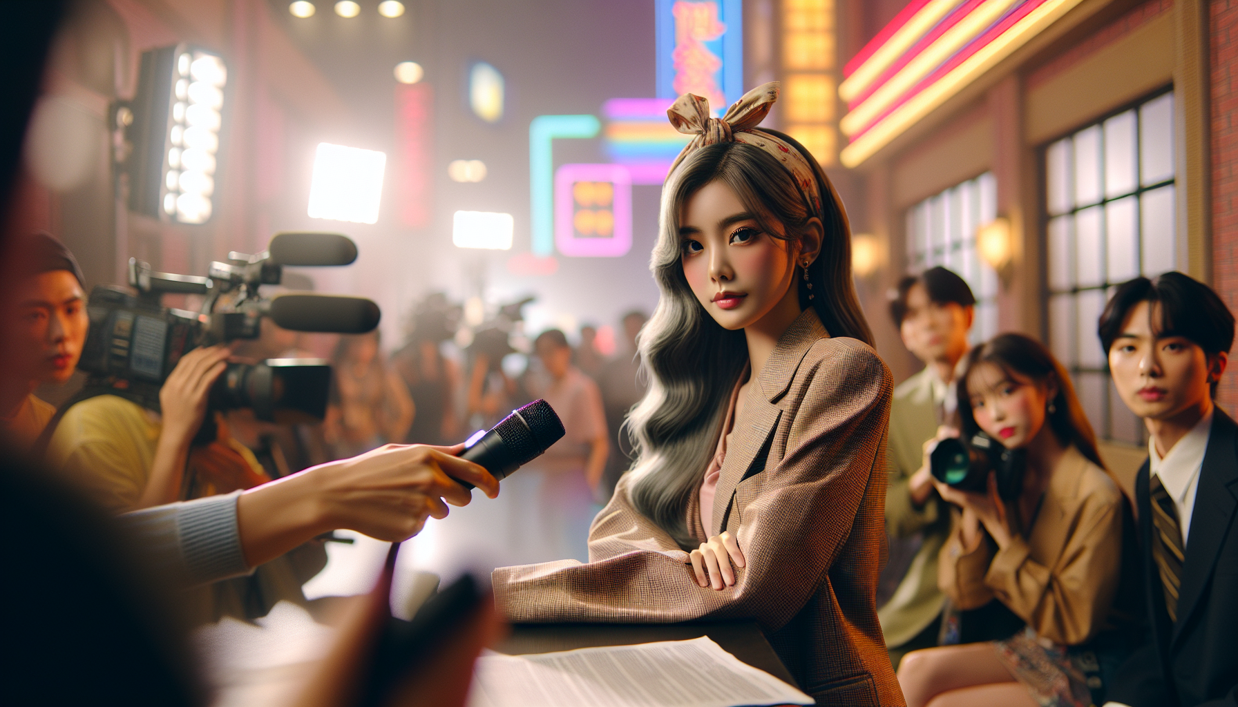 K-pop scandals themed image: He personally confirmed the rumors.