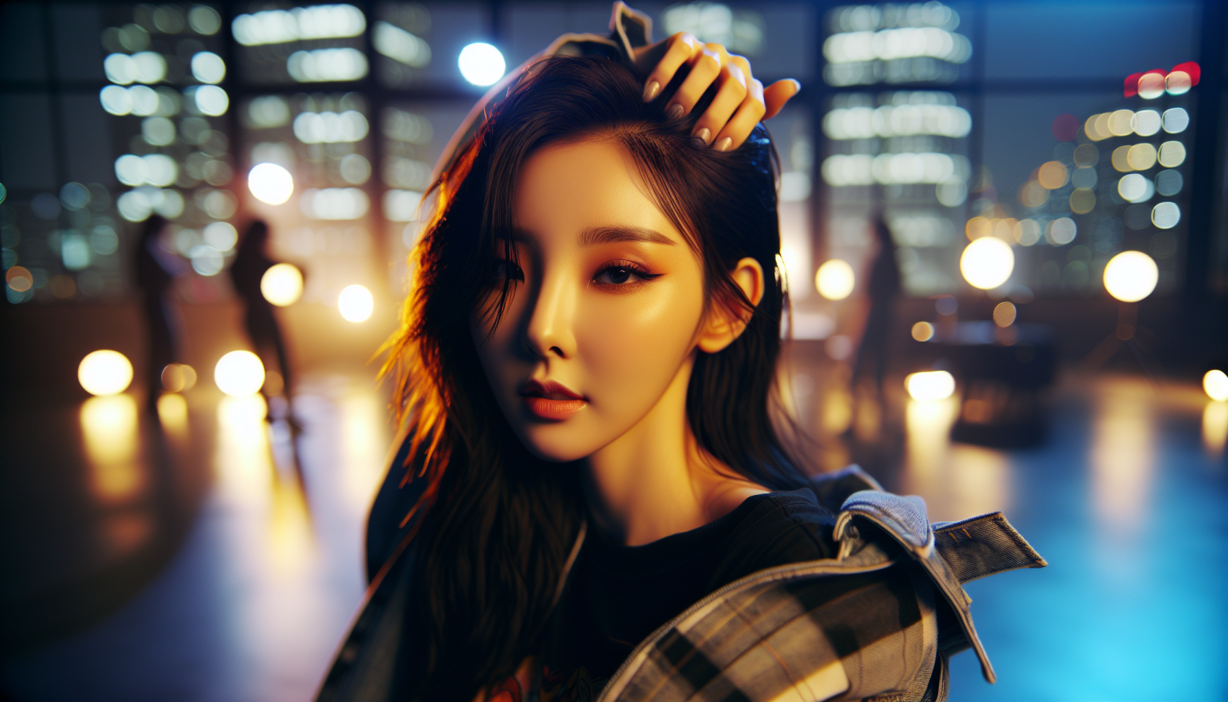 K-pop comebacks themed image: Lovelyz’s Lee Mijoo has unveiled a fresh set of profile photos following her signing with AOMG! In N