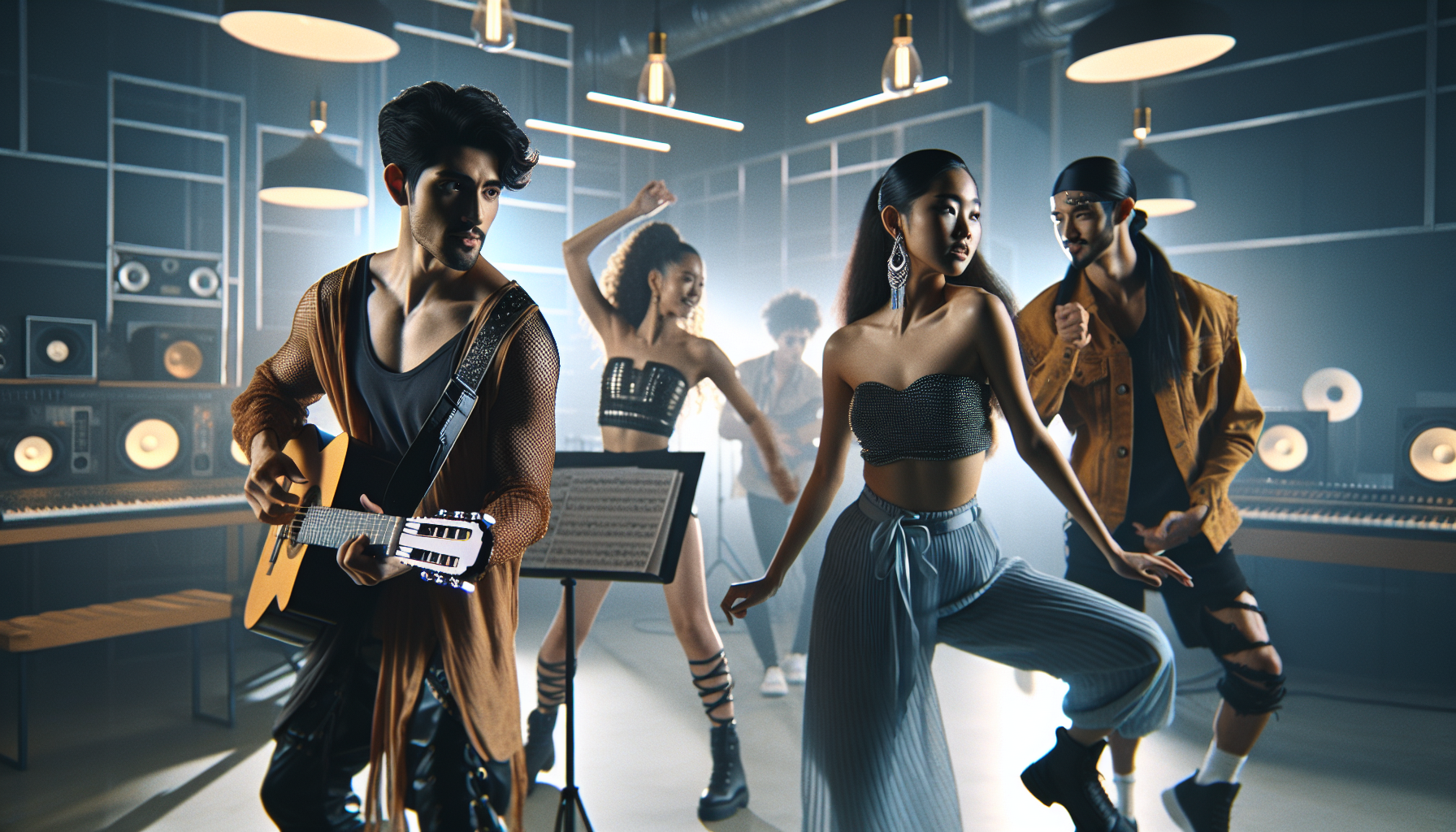 K-pop comebacks themed image: A month and a half after its release, Stray Kids’ latest album is climbing back up the Billboard 200