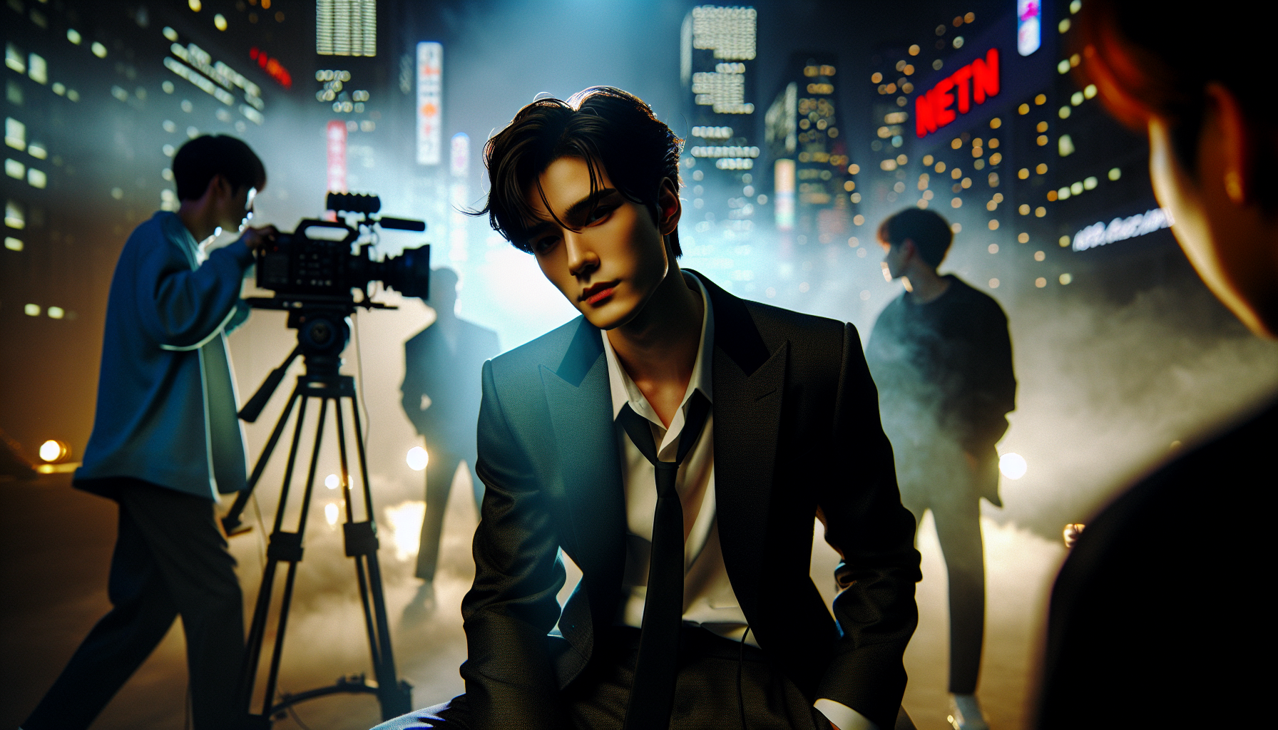 K-pop industry themed image: Beautiful inside and out.