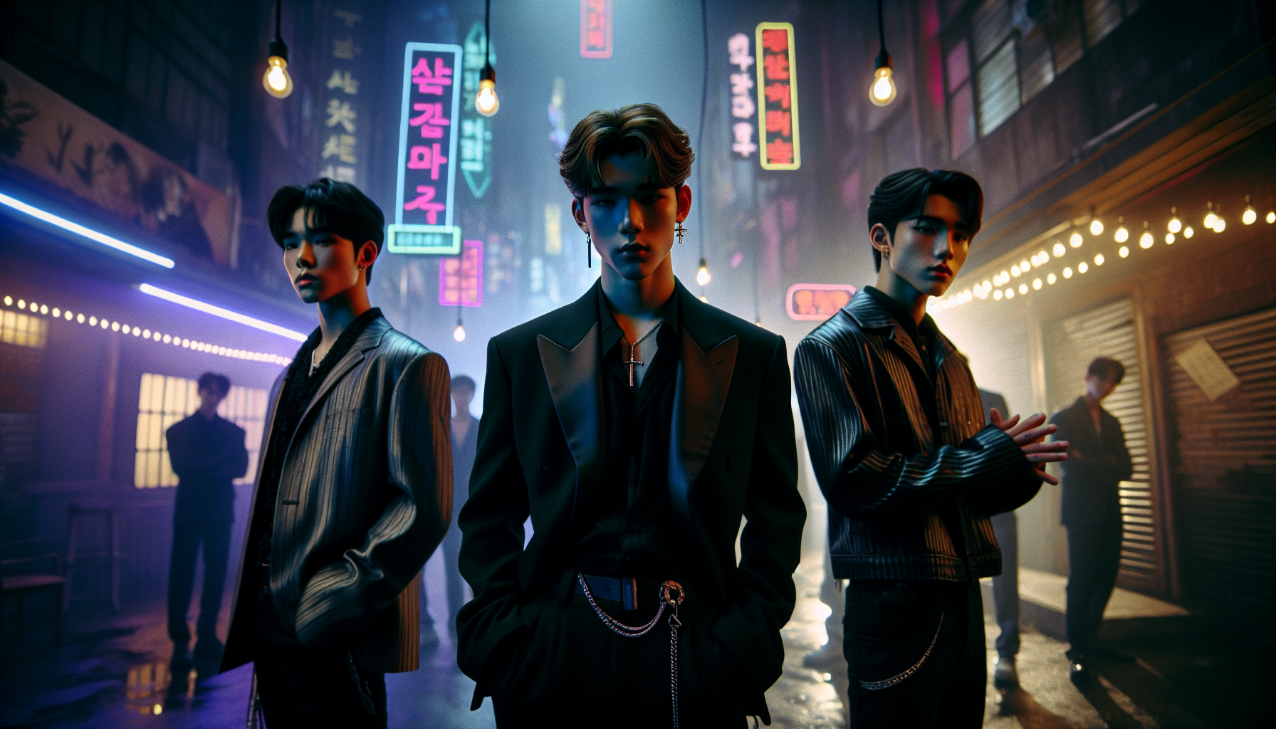 K-pop music-videos themed image: Upcoming Disney+ original series “Bloody Flower” has unveiled its first posters! “Bloody Flower” is 