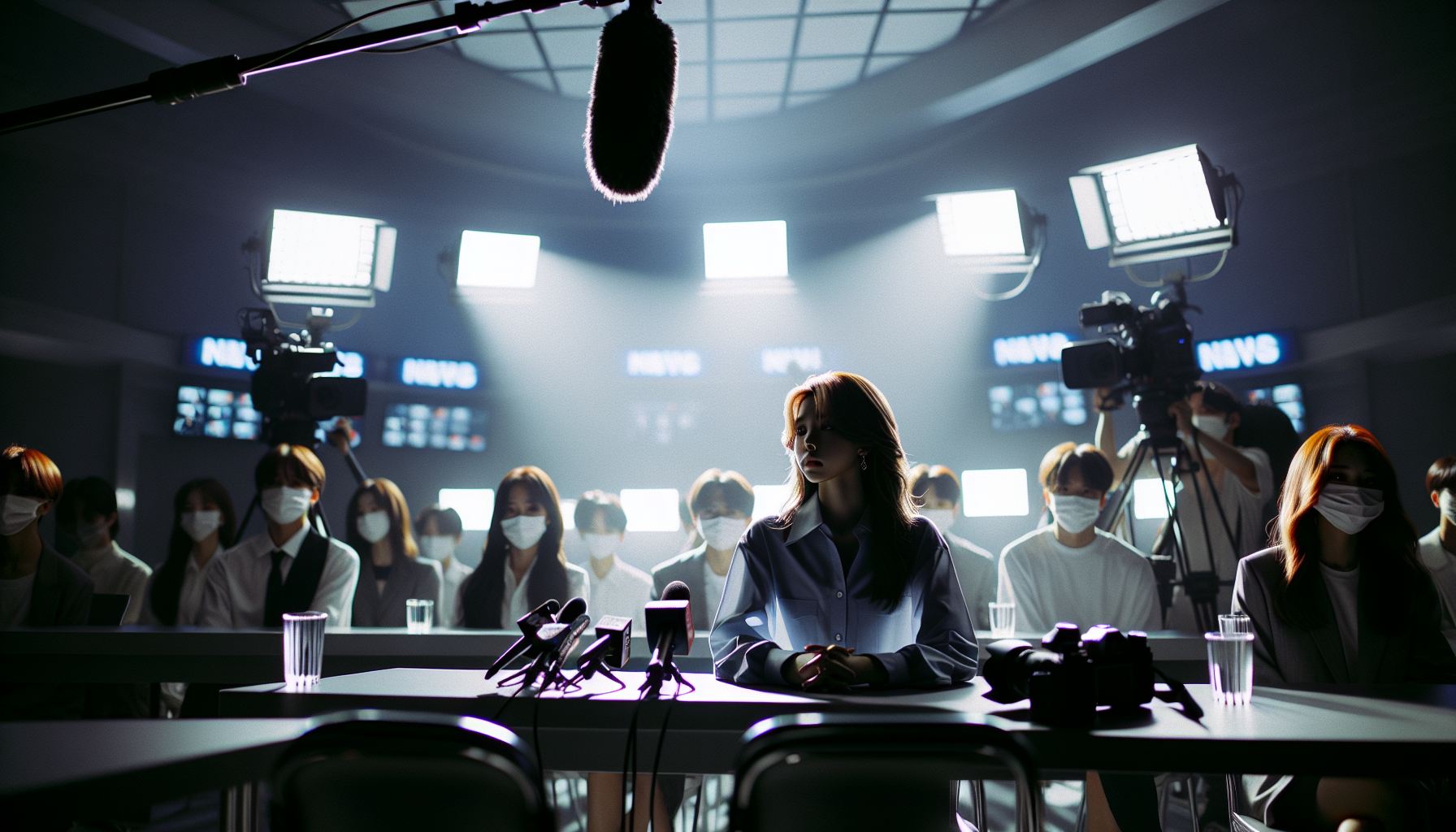 K-pop scandals themed image: Will you be tuning in?