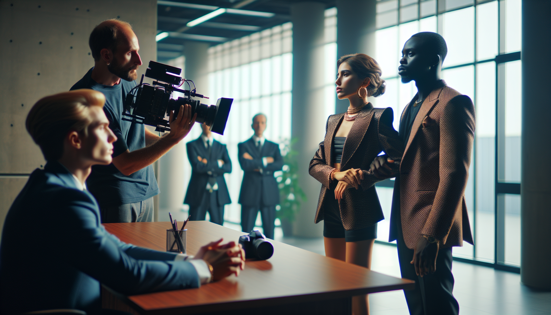 K-pop industry themed image: "Park Na Rae really got blindsided…"