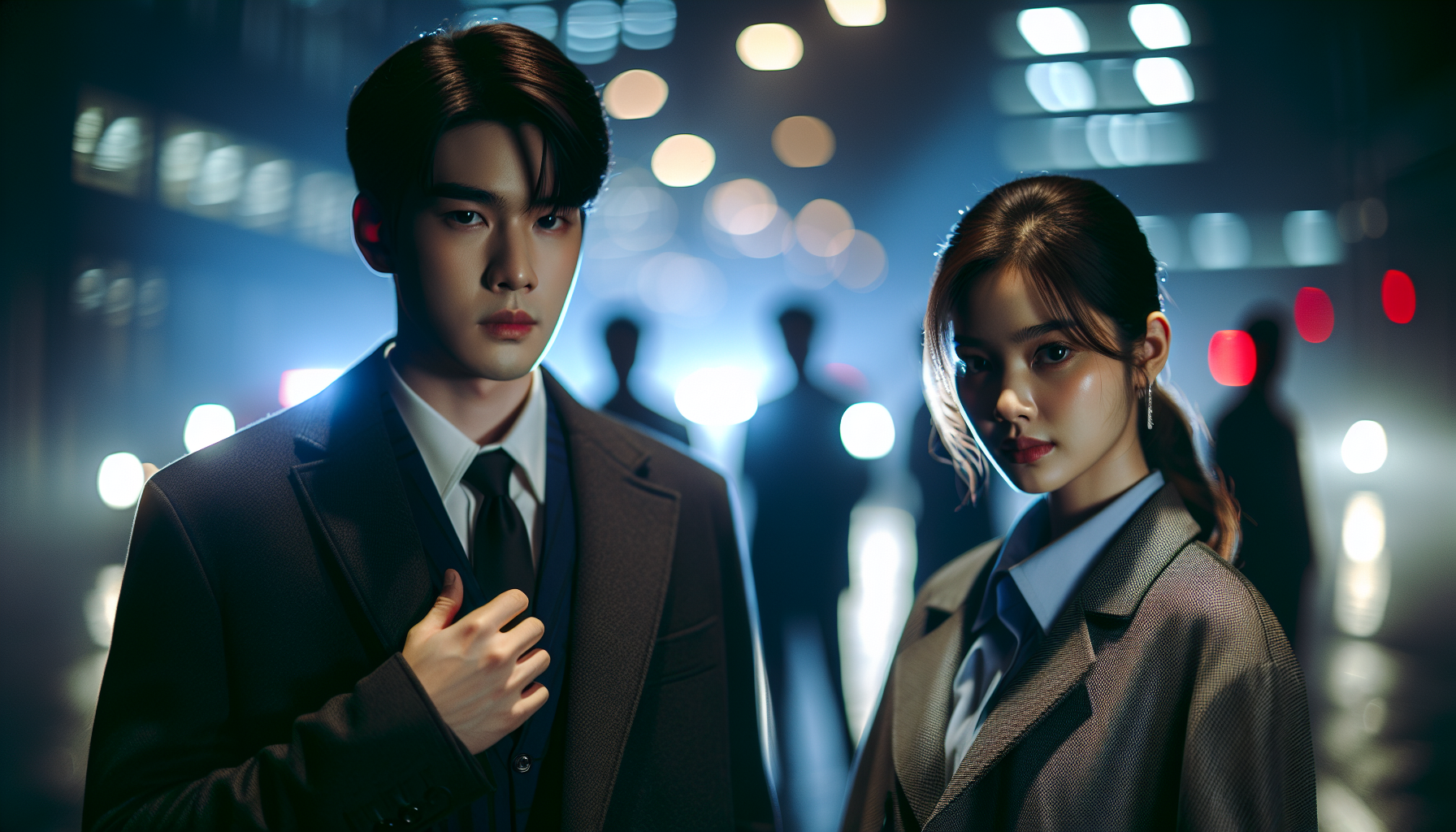 K-pop industry themed image: KBS 2TV’s “To My Beloved Thief” has shared a glimpse of a tense nighttime encounter between Nam Ji H