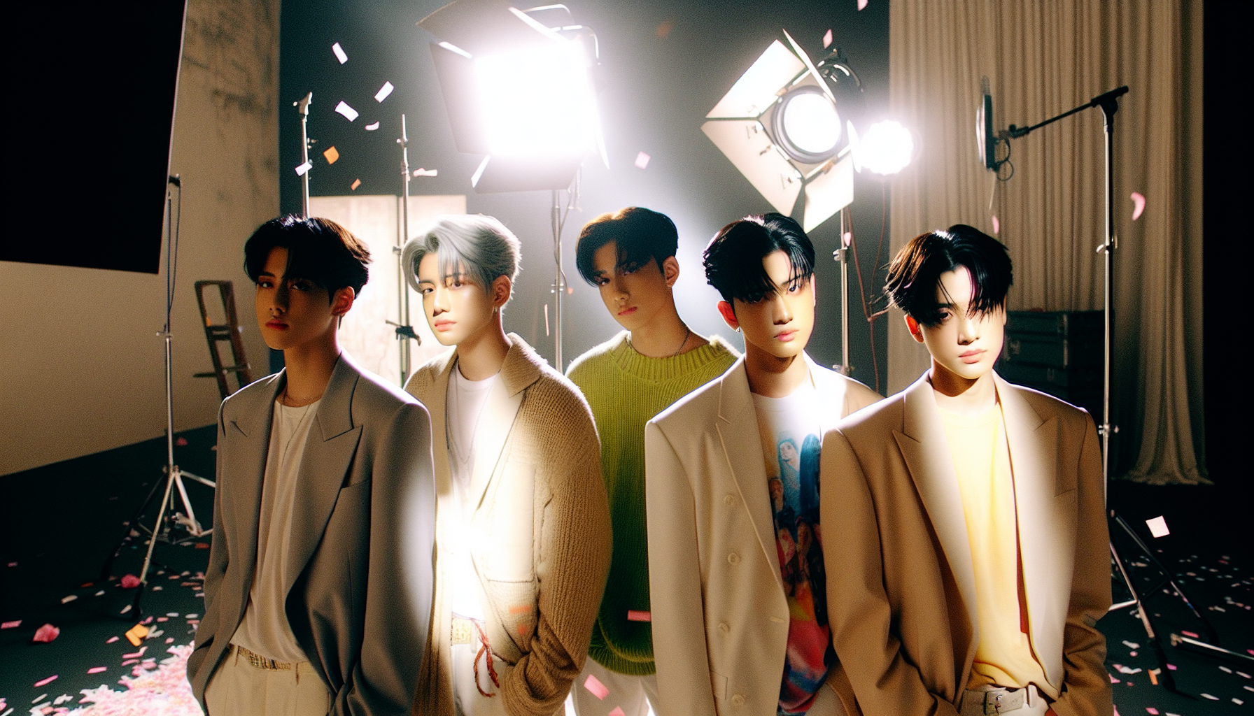 K-pop debuts themed image: They're saying goodbye to fans.