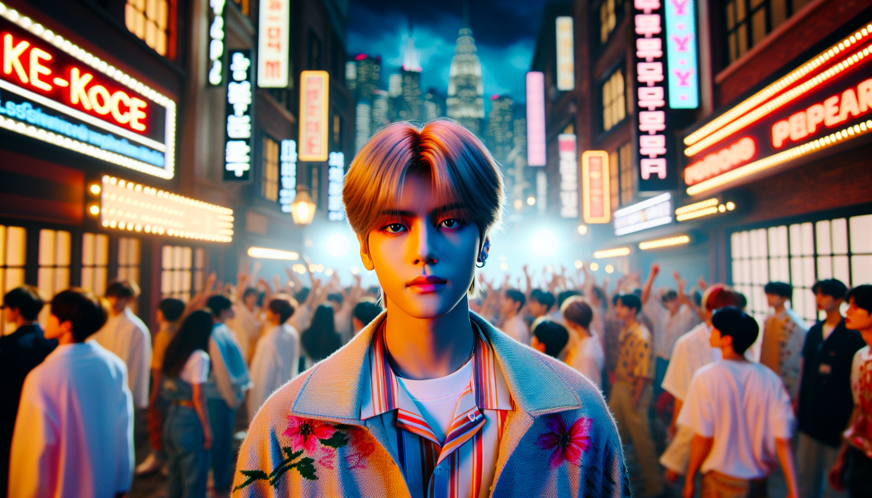 K-pop debuts themed image: The whole group still can’t erase those days.