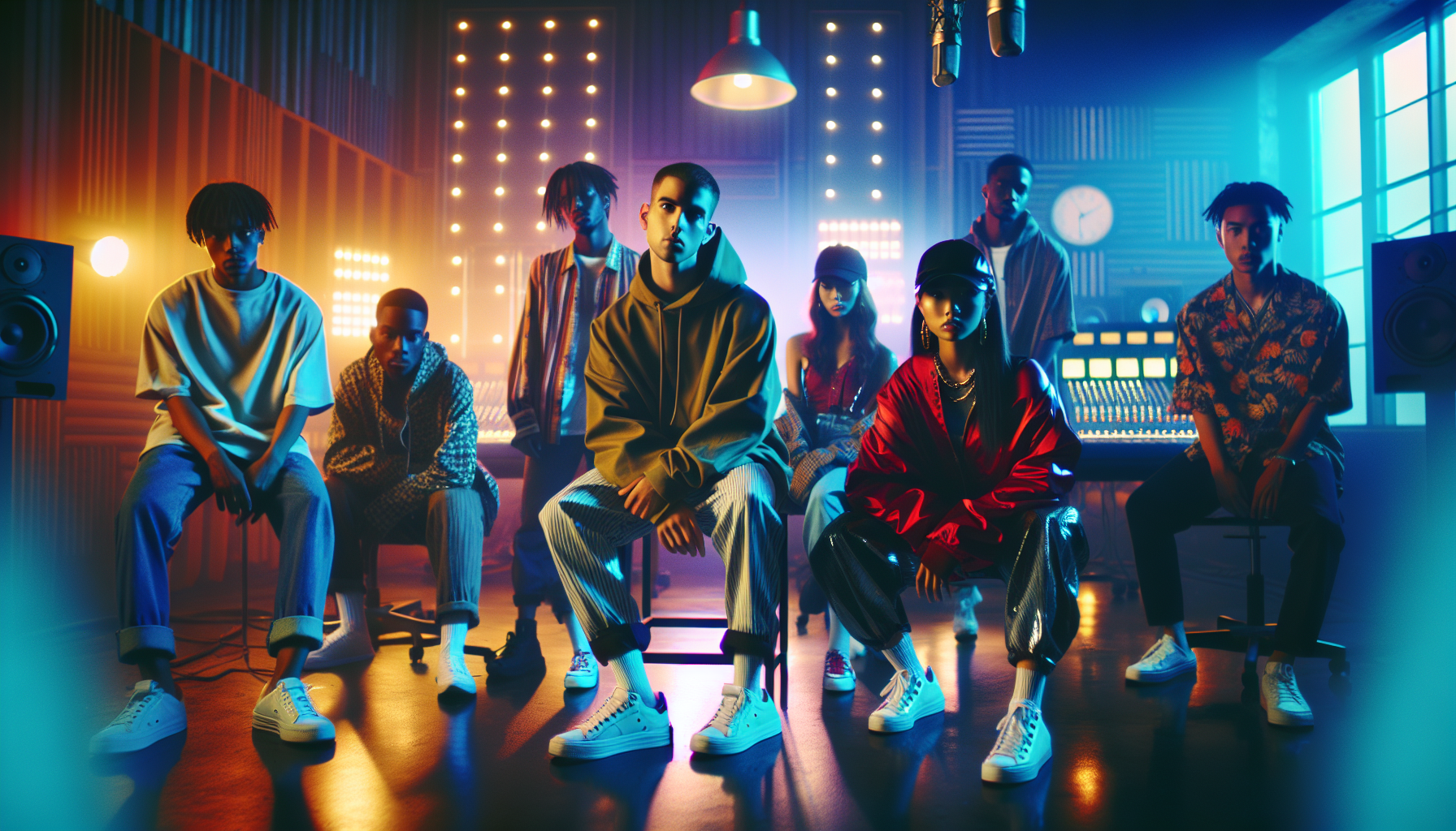 K-pop comebacks themed image: On January 15, a press conference was held for the premiere of “Show Me The Money 12” with producers