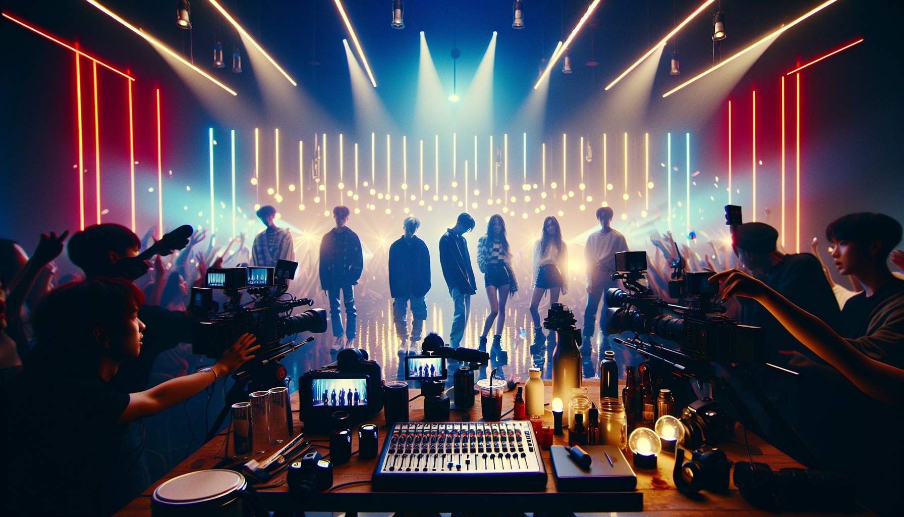 K-pop comebacks themed image: Apink has won their first music show trophy for “Love Me More”! On the January 15 episode of M Count