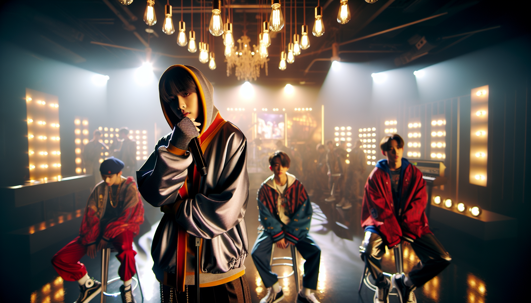 K-pop comebacks themed image: The Mnet entertainment program Show Me The Money 12 (abbreviated as SMTM12) aired its first episode 