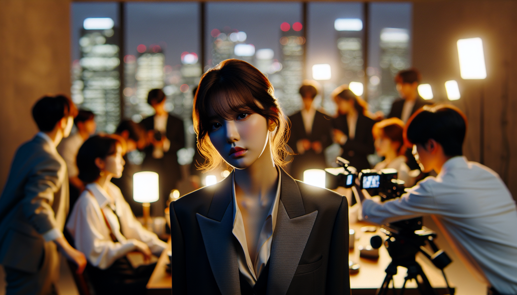 K-pop industry themed image: Fans were definitely "jealous!"