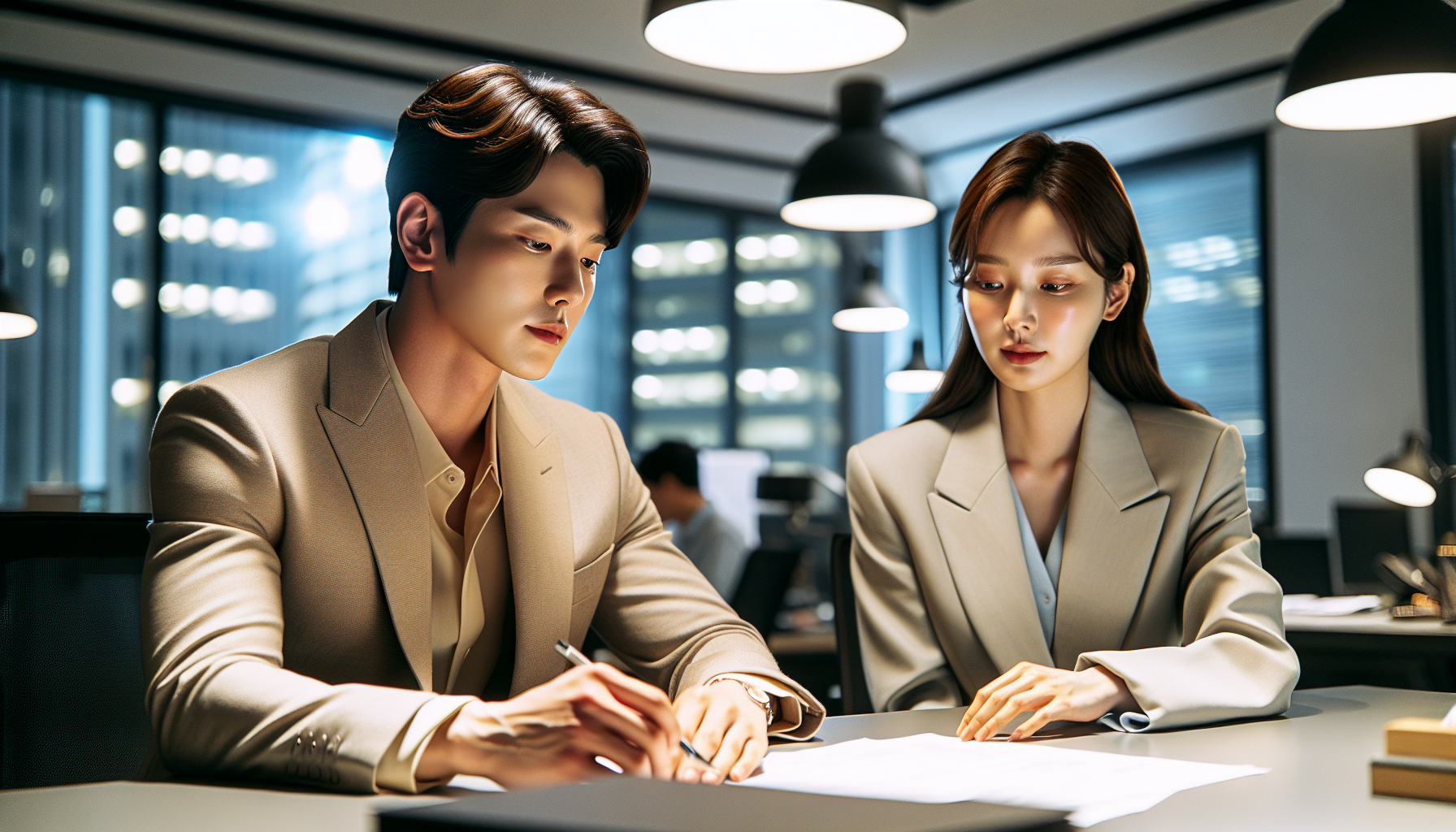 K-pop industry themed image: Ko Kyung Pyo and Ra Mi Ran may star together in the upcoming film “Original Drug Rice Cake Shop”(lit