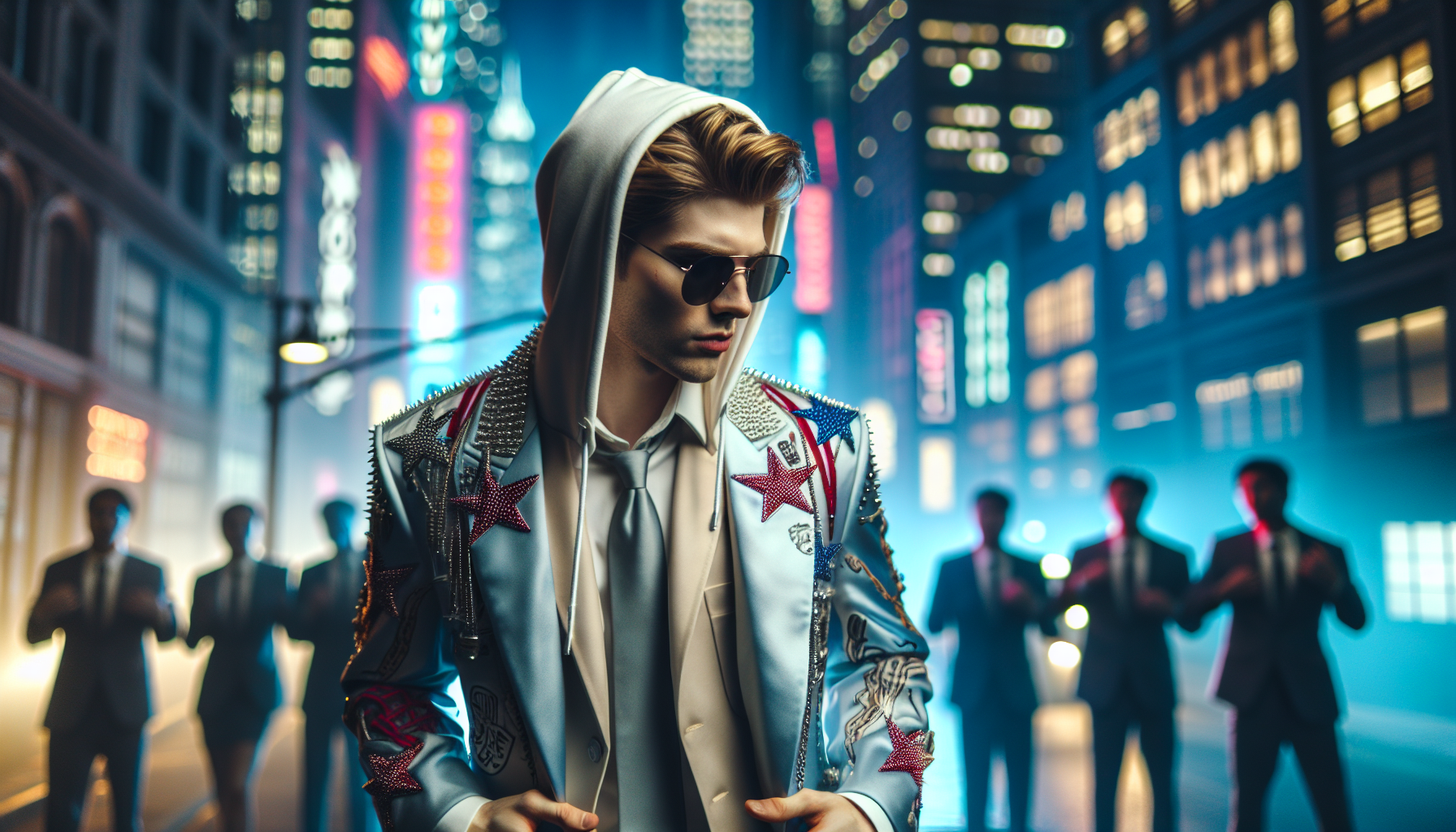 K-pop industry themed image: "This is the tone I use when a colleague I don’t like leaves the company."