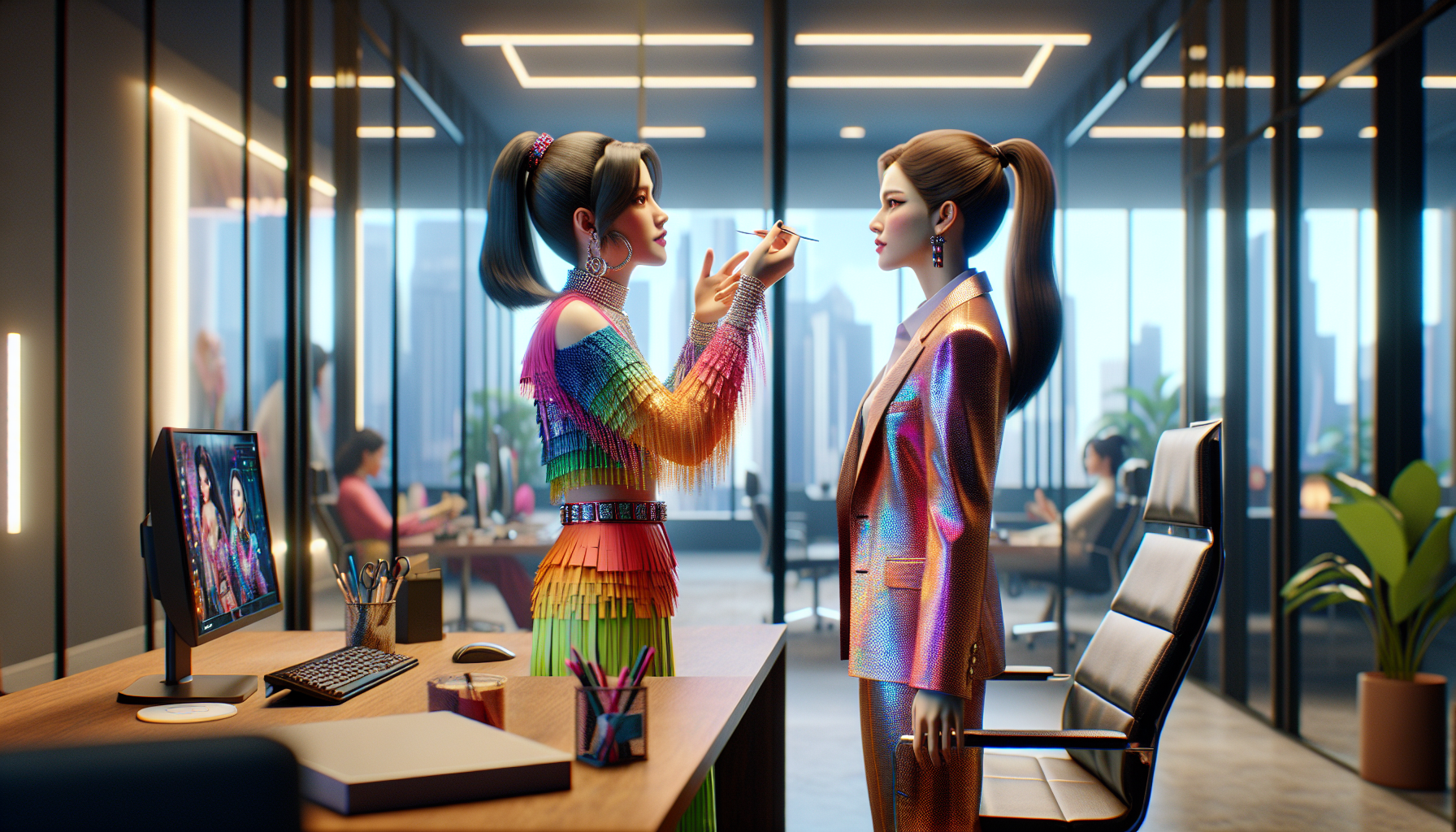 K-pop industry themed image: ITZY’s Yuna will come to Park Shin Hye’s rescue in tvN’s upcoming drama “Undercover Miss Hong”! Set 