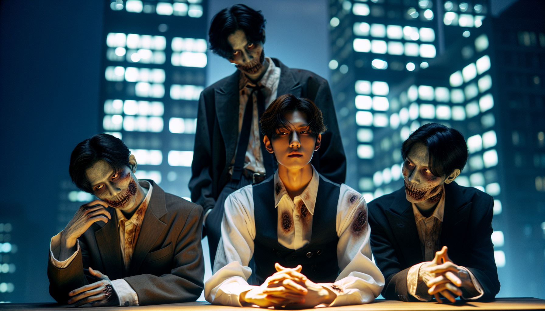 K-pop industry themed image: Yoo Jae Myung, Lee Si Eon, Oh Dal Soo, and more will be starring together in the upcoming film “My D