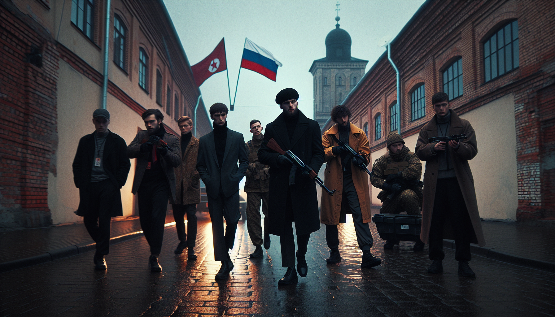 K-pop comebacks themed image: The upcoming film “HUMINT” has shared a new behind-the-scenes video! “HUMINT” is a spy action film t